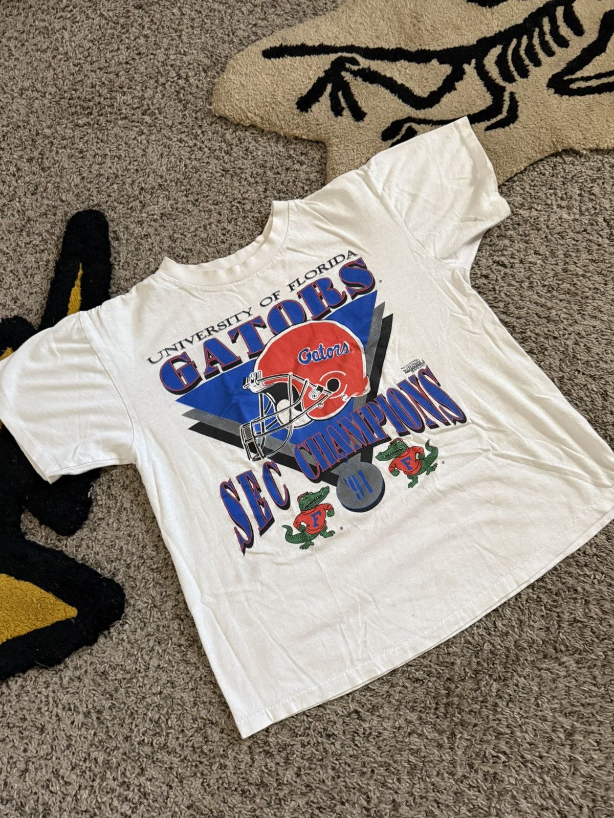 Vintage Vintage 1991 Florida Gators SEC Champs T-Shirt Size US S / EU 44-46 / 1 - 2 Thumbnail