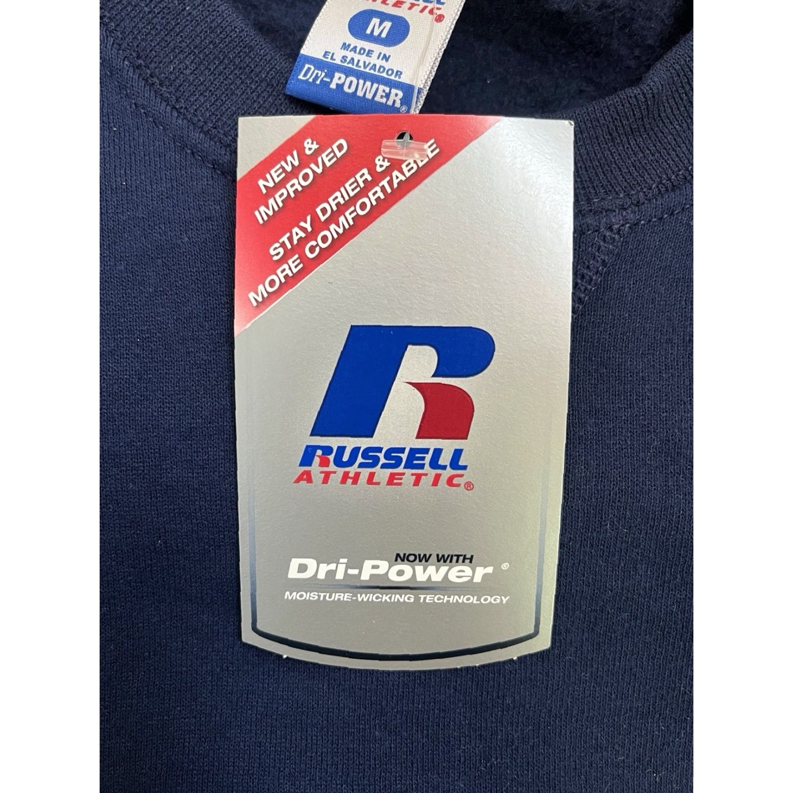 Russell Athletic VINTAGE russell athletic crewneck sweatshirt Mens M Navy blue NWT deadstock 2010sOS Size US M / EU 48-50 / 2 - 2 Thumbnail