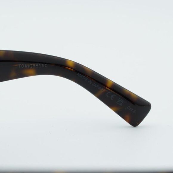 Saint Laurent Paris Saint Laurent SL832 002 Sunglasses Havana Square Frame, Grey Size ONE SIZE - 8 Thumbnail