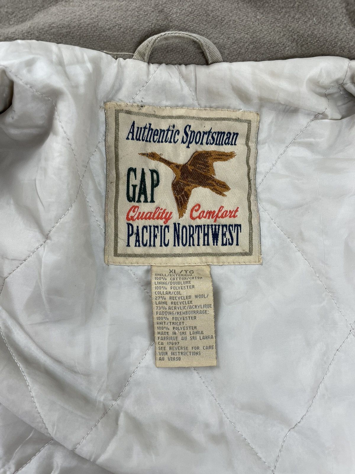 Gap × Vintage Vintage GAP Very Rare Workwear Jacket Detroit Size US XL / EU 56 / 4 - 8 Thumbnail
