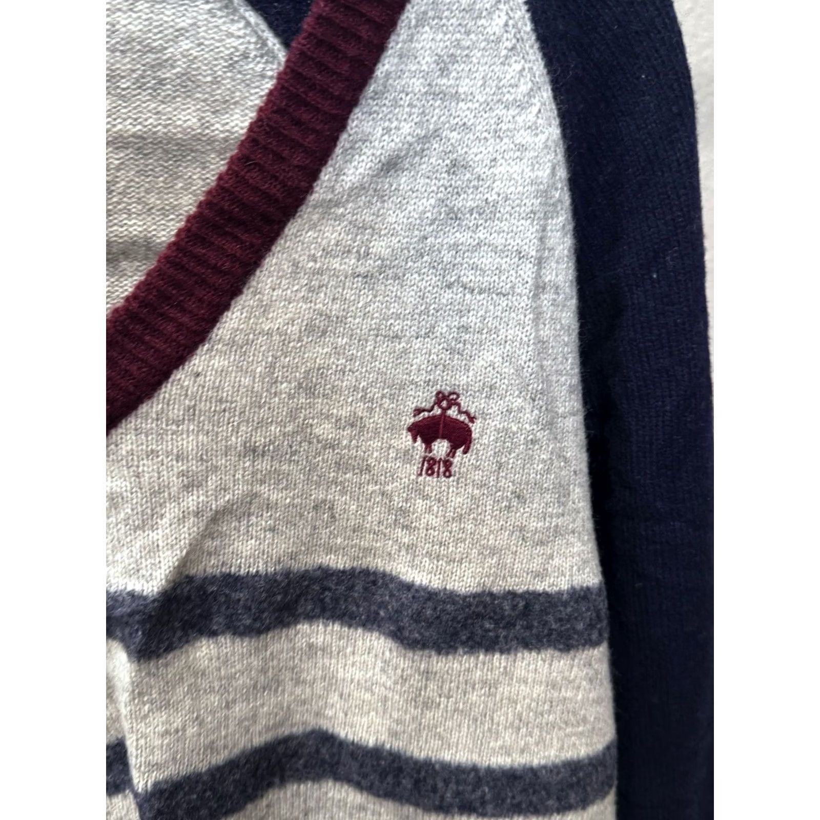 Brooks Brothers Brooks Brothers Wool SWEATER XL Slim Men Multicolor NWT Shirt Size US XL / EU 56 / 4 - 3 Thumbnail