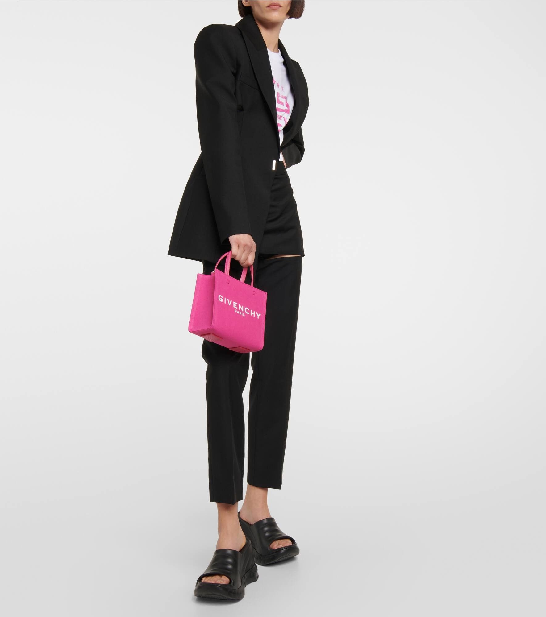 Givenchy o1srvl11e1124 Size: OS / Tote Bag in Neon Pink Size ONE SIZE - 5 Thumbnail