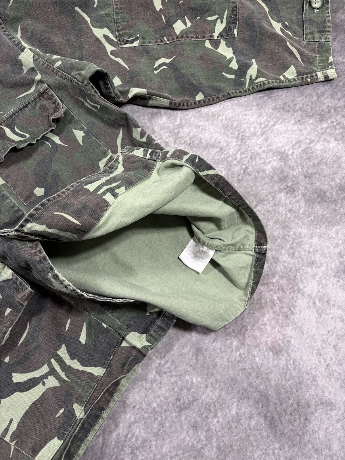 Vintage Vintage Military Chore Coat Camo 4 Pocket 90s Canvas Jacket Size US XS / EU 42 / 0 - 10 Thumbnail