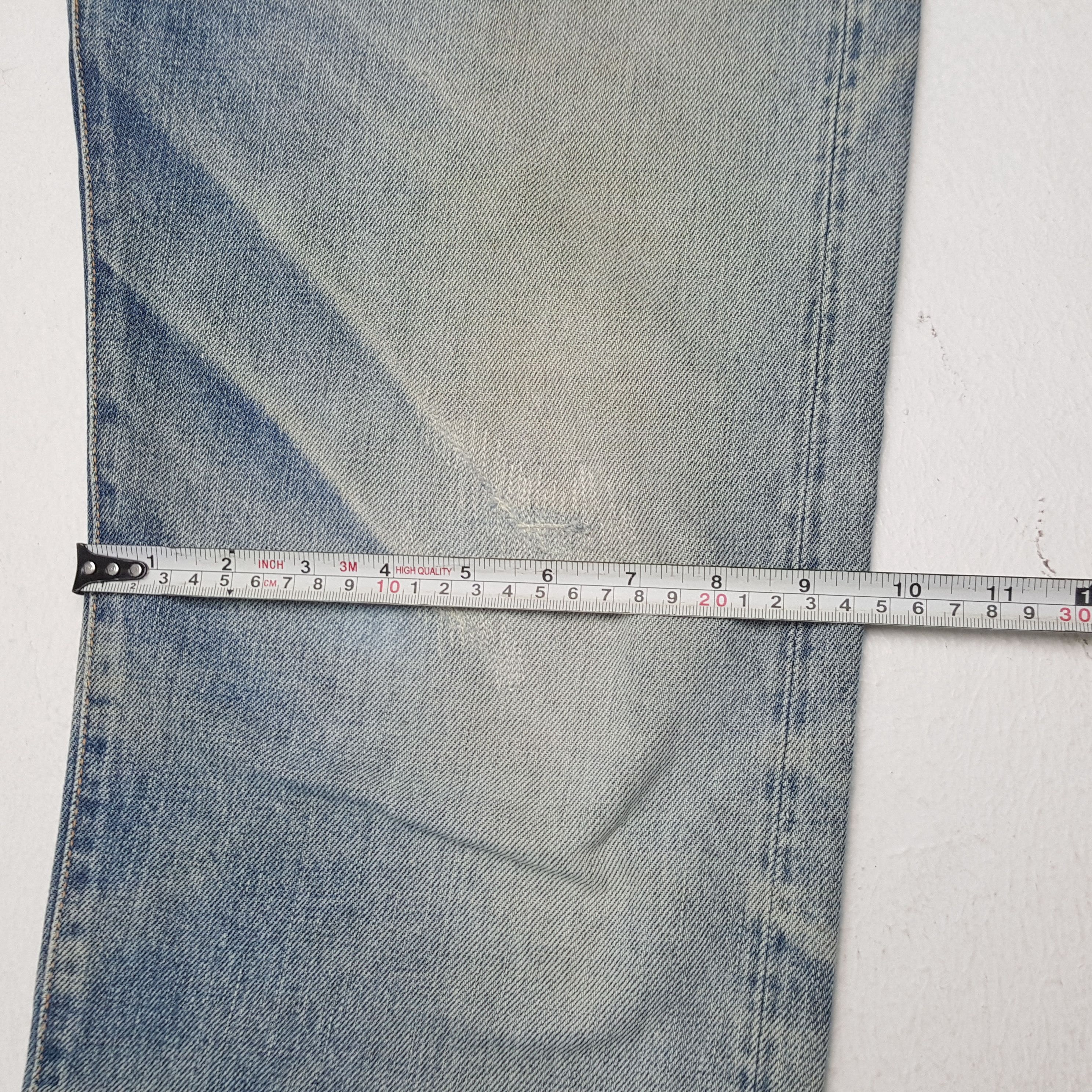 Evisu × Vintage EVISU Japanese Brand Streetwear Custom Daicock Style Jeans Size US 27 - 10 Thumbnail