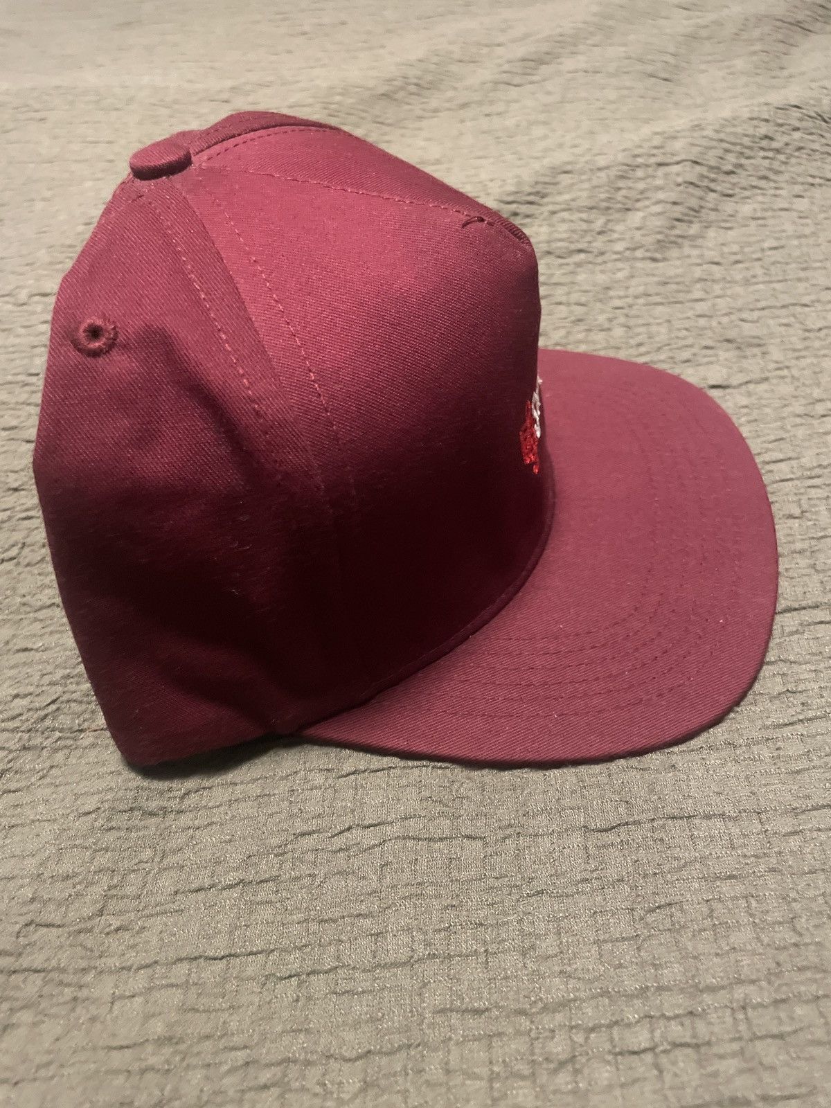 Supreme Burgundy supreme snapback Size ONE SIZE - 5 Thumbnail