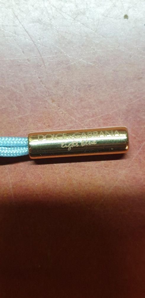 Dolce & Gabbana Dolce Gabbana Light Blue Silk Bracelet Size ONE SIZE - 5 Thumbnail