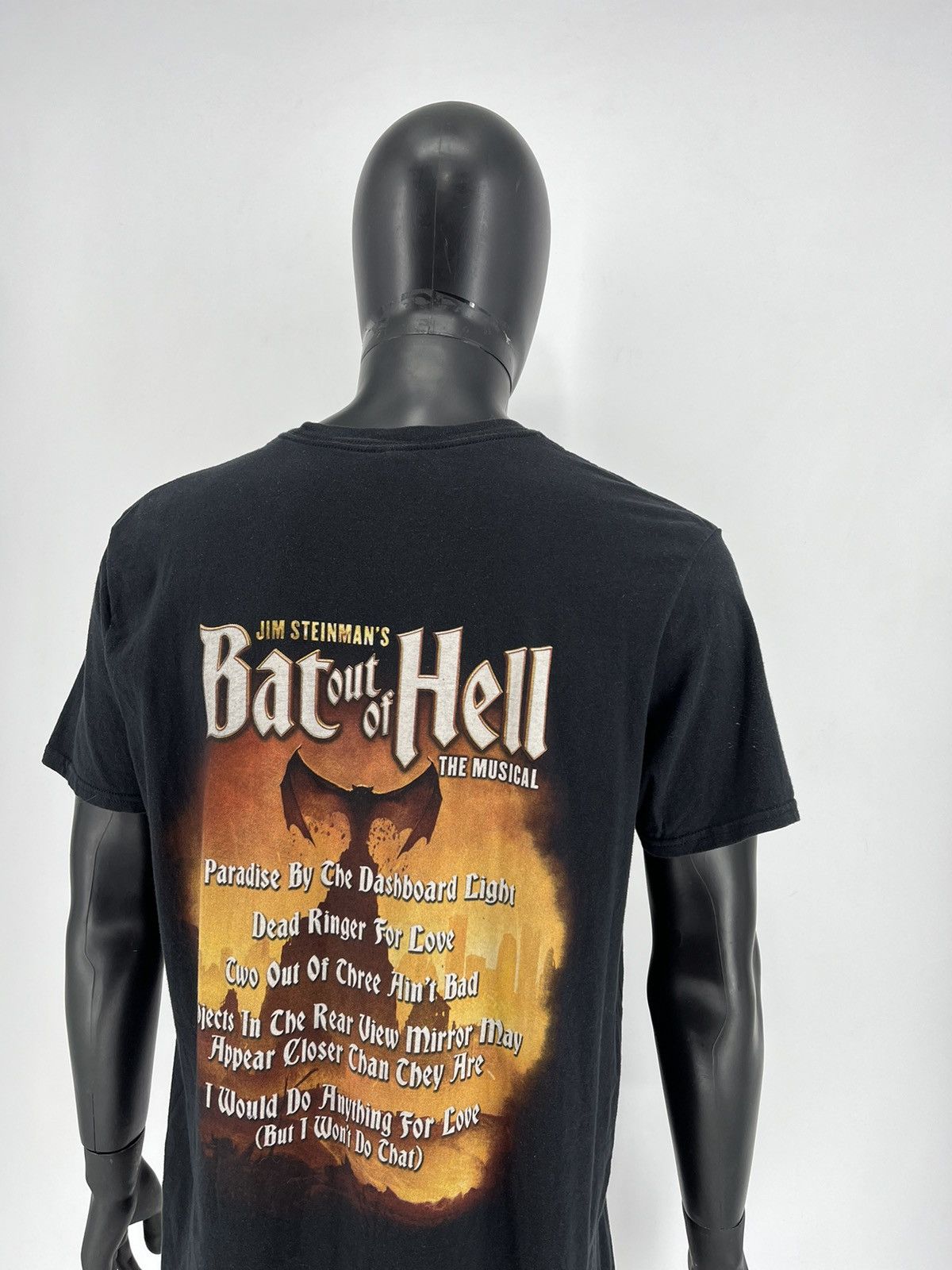 Band Tees Vintage Jim Steinmans Bat Out Of Hell / The Musical / Shirt Size US XL / EU 56 / 4 - 10 Thumbnail