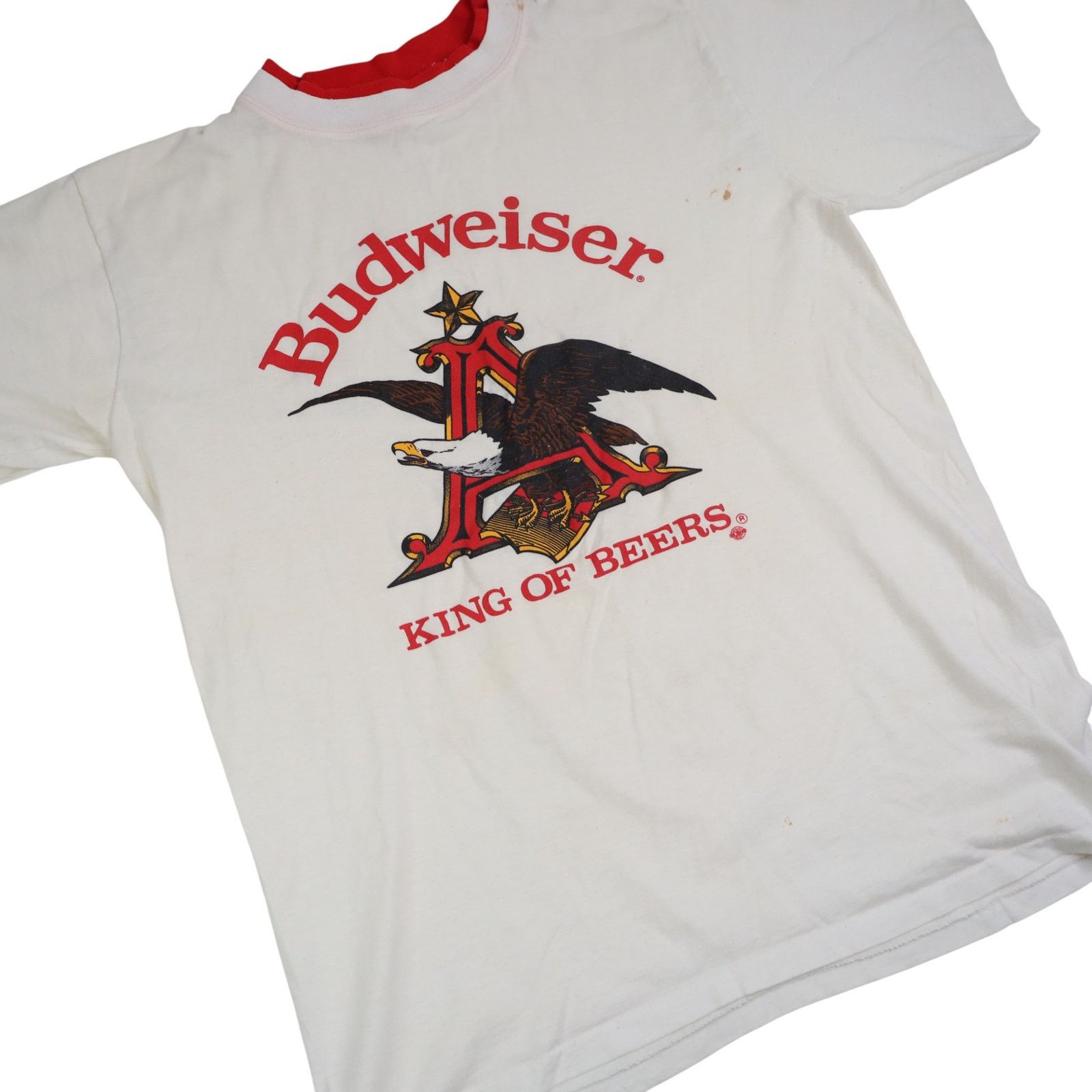 Budweiser × Vintage Vintage Budweiser King of Beers Graphic T Shirt Size US M / EU 48-50 / 2 - 3 Thumbnail