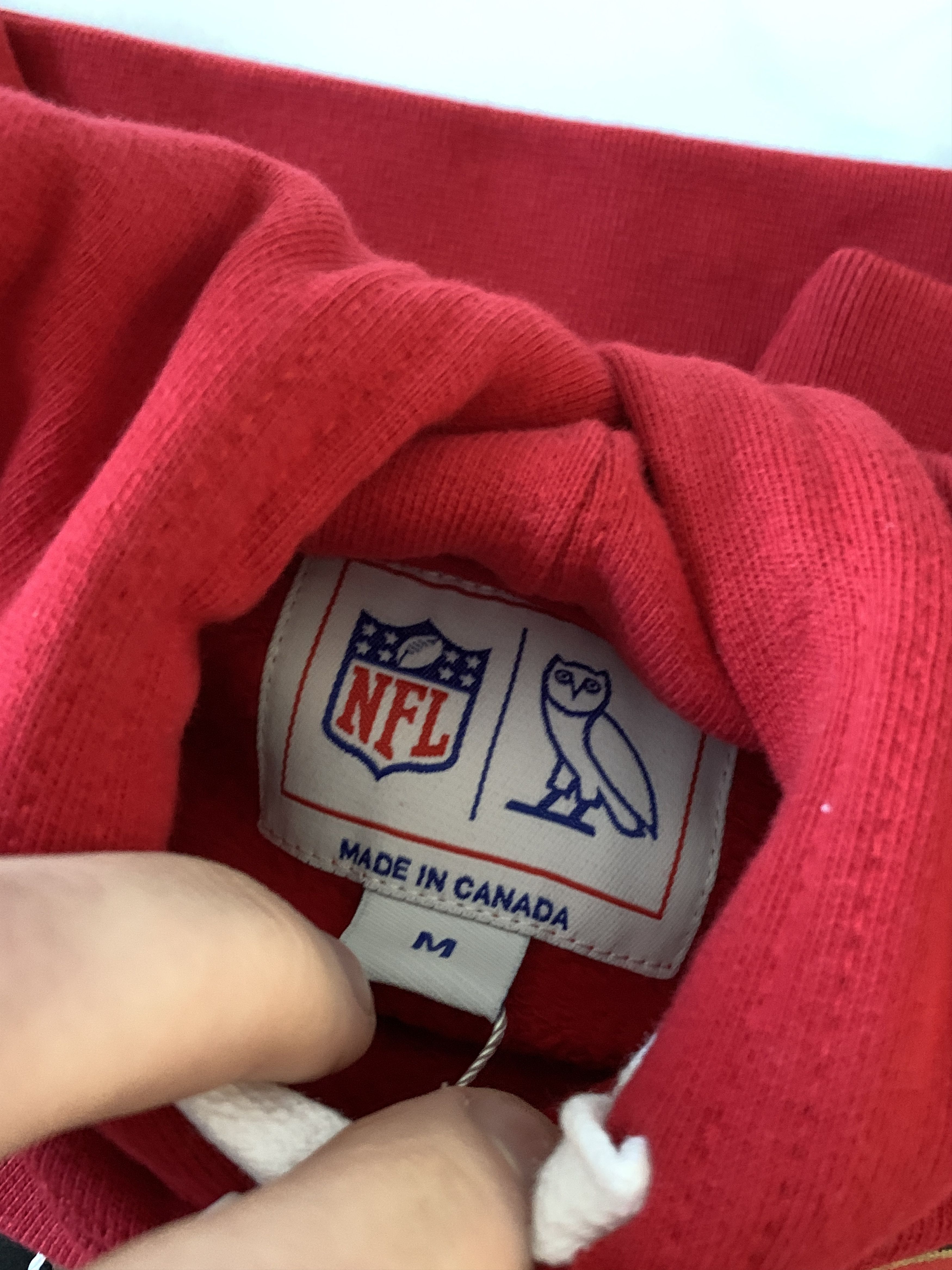 Drake *RARE* OVO x NFL San Francisco 49ers OG Owl Hoodie Size US M / EU 48-50 / 2 - 10 Thumbnail