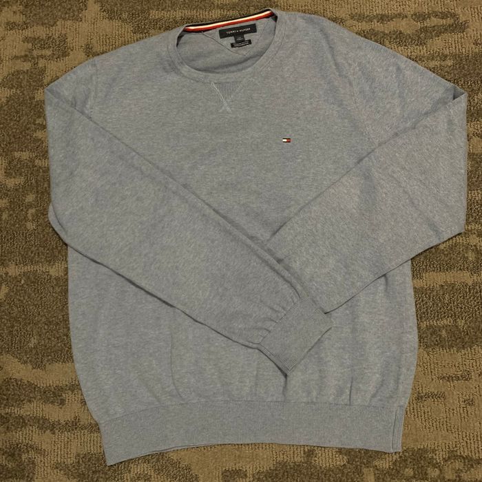 Tommy hilfiger outlet light blue sweatshirt