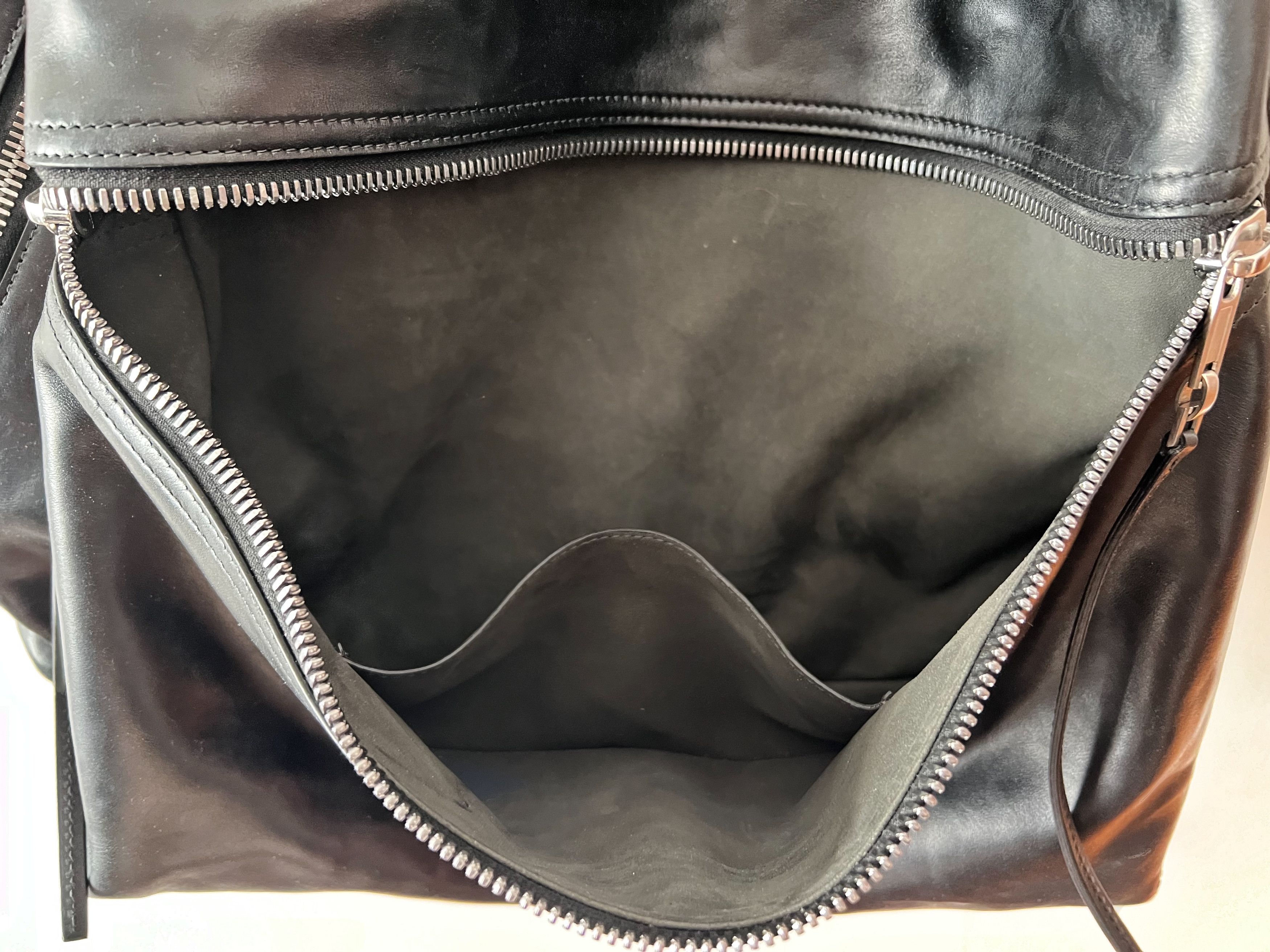 Rick Owens Very Rare Very Big Leather Backpack Size ONE SIZE - 20 Thumbnail