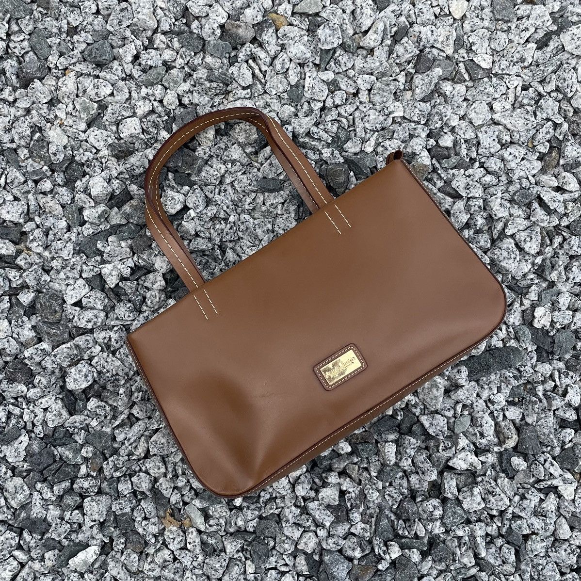 Designer × Japanese Brand × Mr. Junko VINTAGE JUNKO KOSHINO JAPAN DESIGNER LEATHER SMALL HANDBAG Size ONE SIZE - 6 Thumbnail