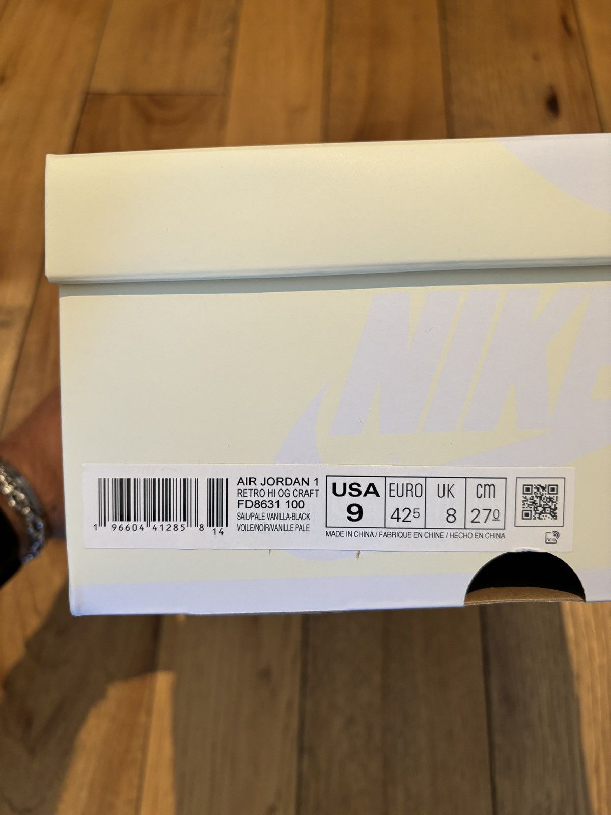 Jordan Brand × Nike Jordan 1 High Craft Vibrations of Naija Size US 9 / EU 42 - 13 Thumbnail