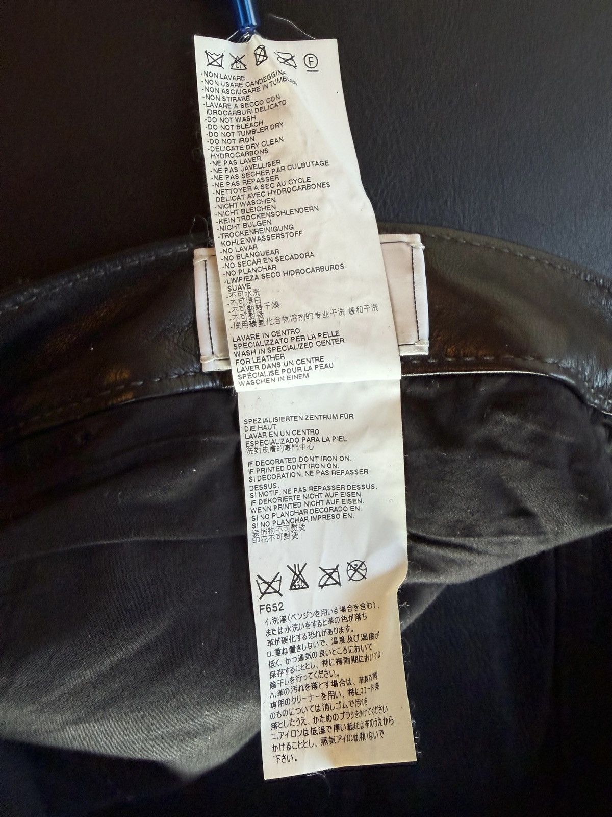 Maison Margiela Maison Margiela leather trousers Size US 29 - 7 Thumbnail