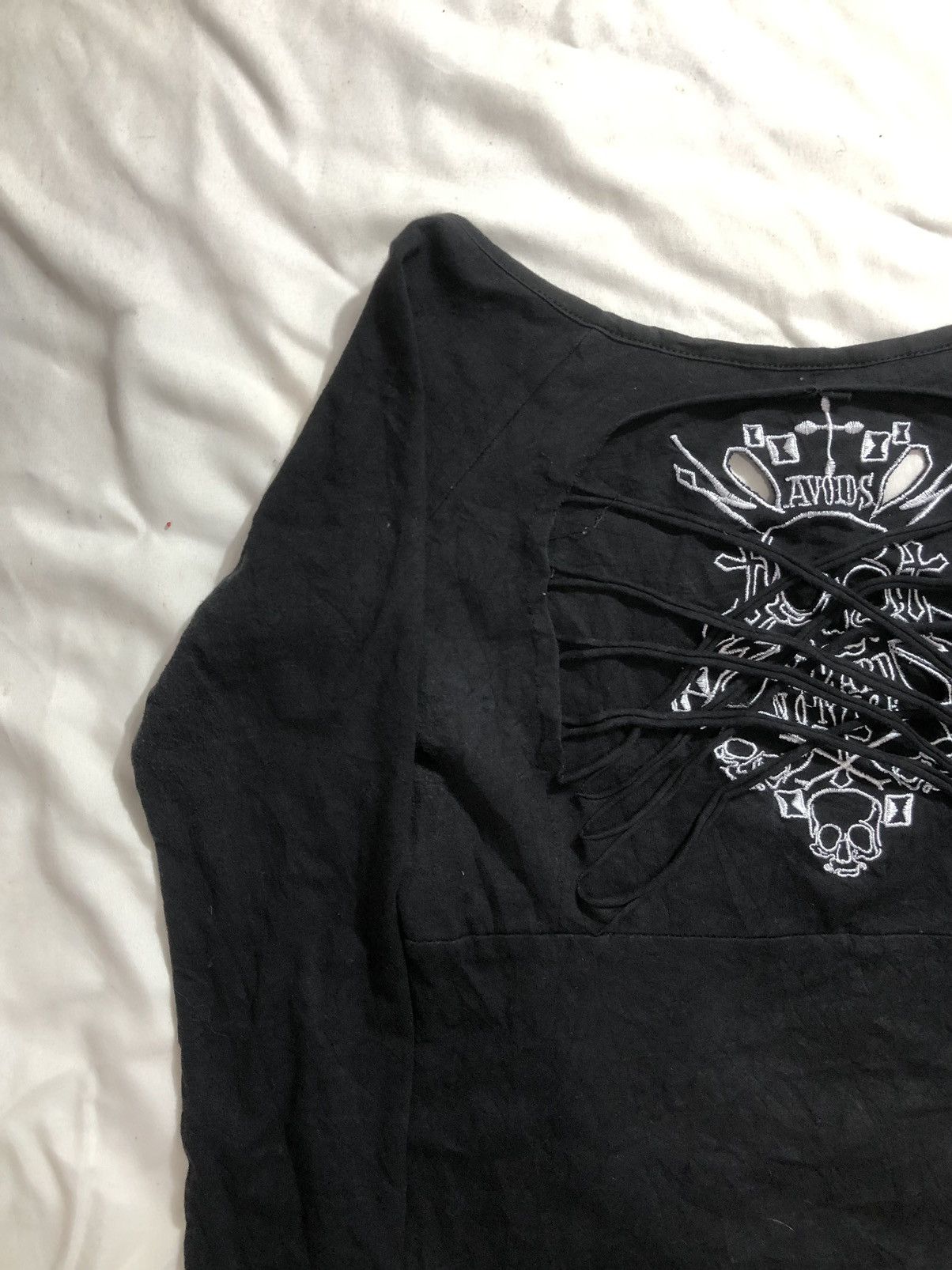 Hysteric Glamour Japan Dark Skull Avoids Hazard Notice Rock Punk Style Size US S / EU 44-46 / 1 - 7 Thumbnail