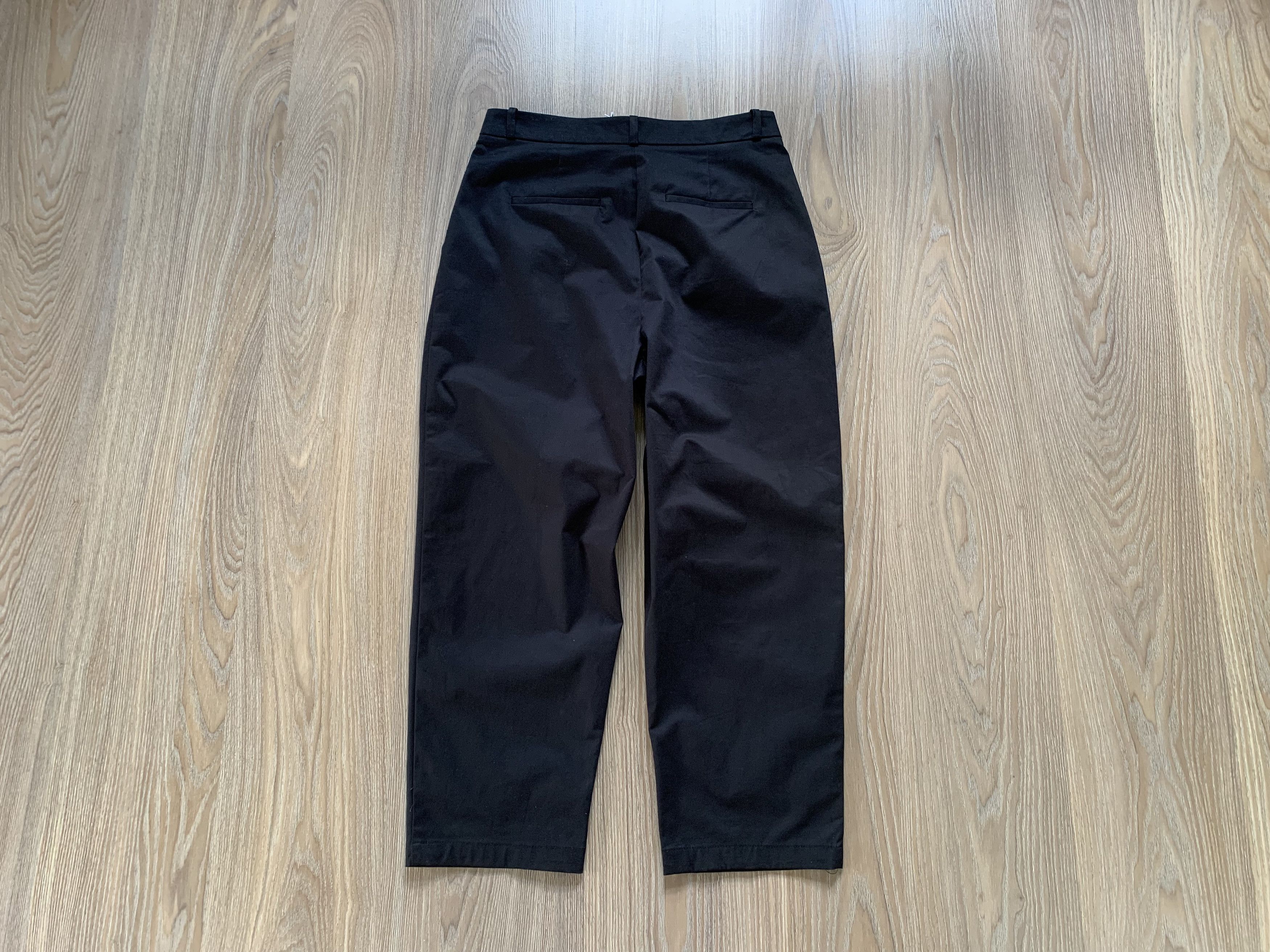 Reserved Reserved Womens Black Casual Pants Trousers Size 32" / US 10 / IT 46 - 3 Thumbnail