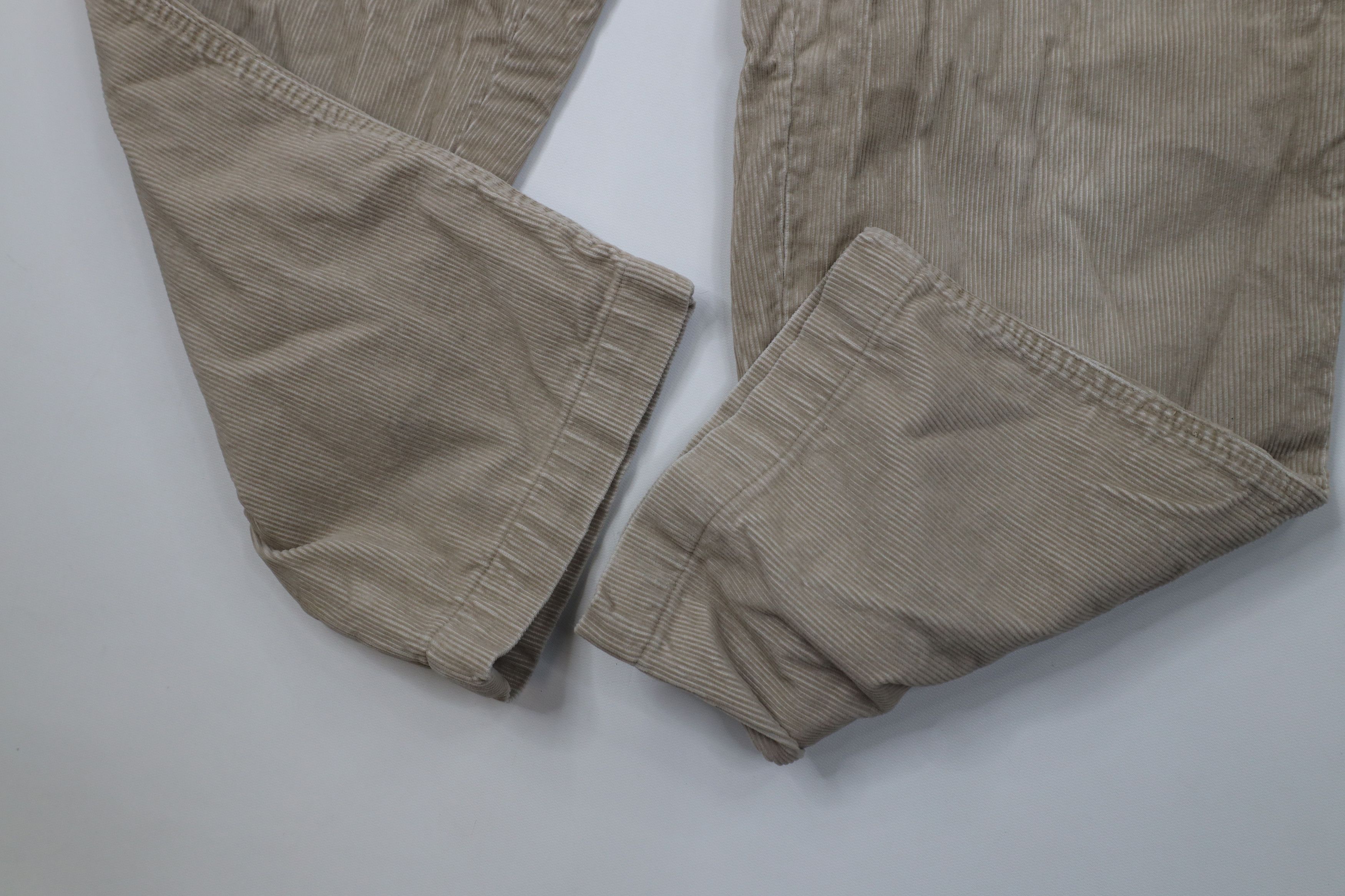 Gap Vintage 90s Y2K Gap Loose Fit Wide Leg Corduroy Chino Pants Size US 34 / EU 50 - 6 Thumbnail