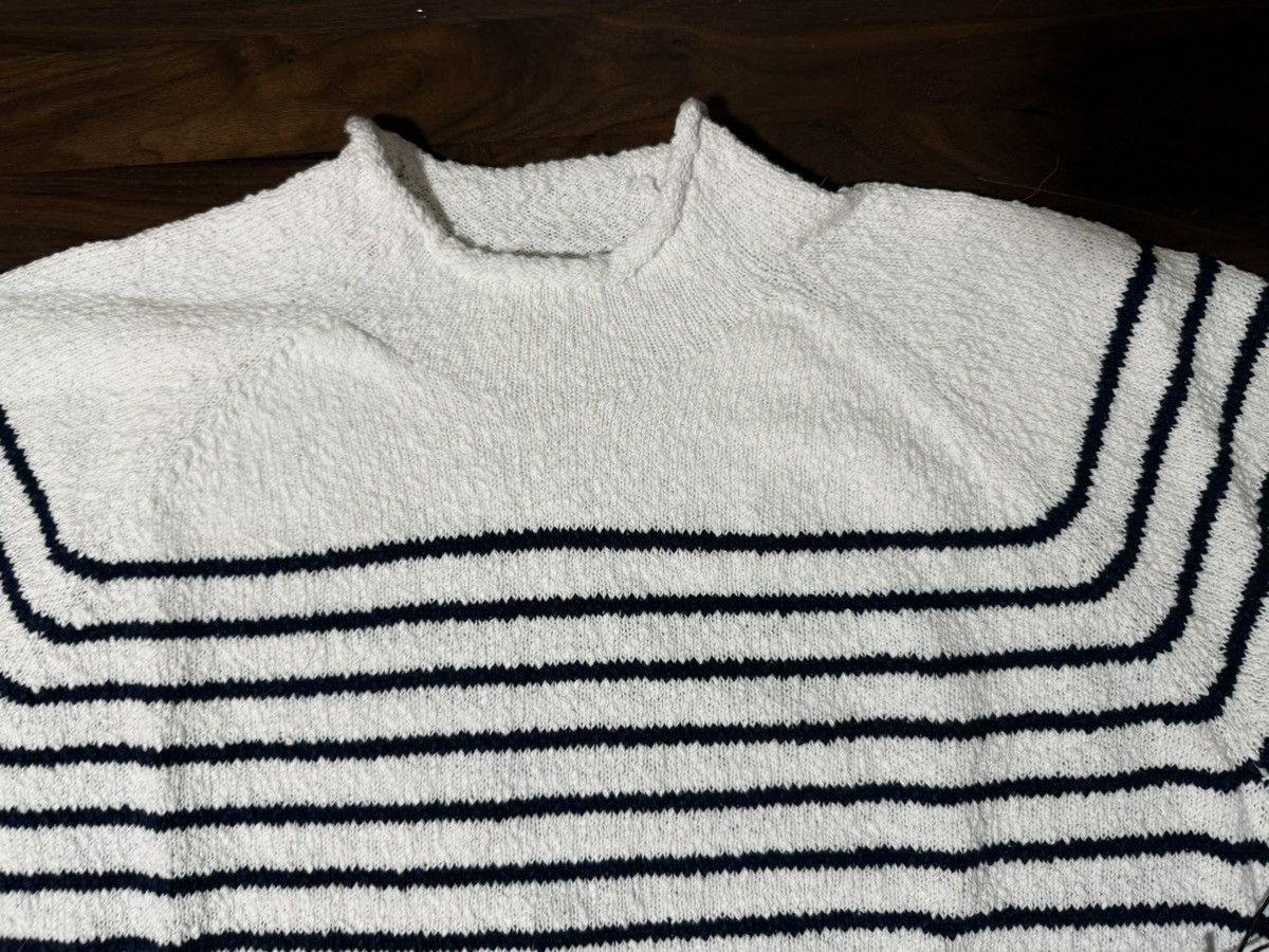 Aime Leon Dore Aime Leon Dore Nautical Rollneck Sweater Navy/White Stripe Size US XL / EU 56 / 4 - 3 Thumbnail