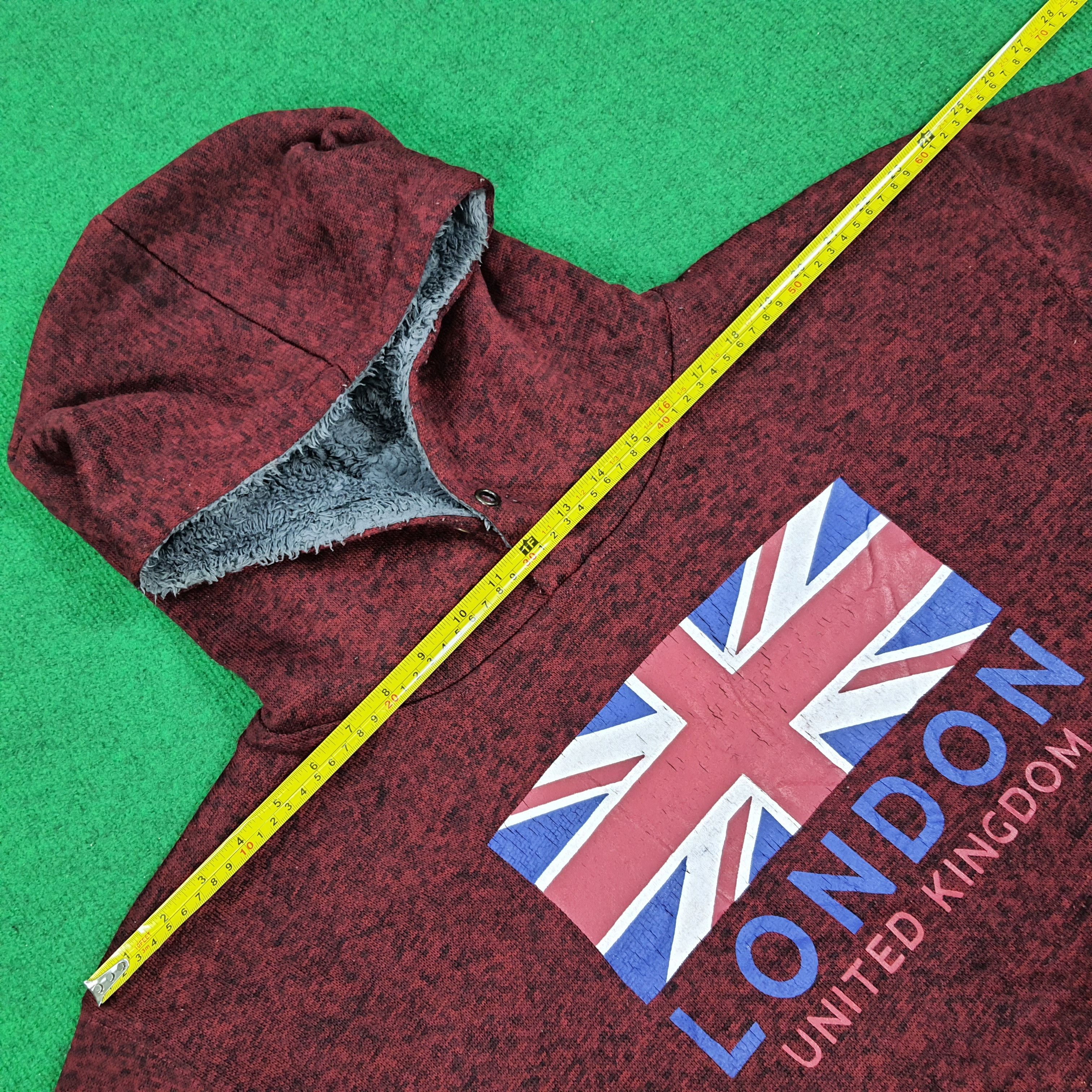 Vintage Vintage London United Kingdom Smack Hoodie Size US XXL / EU 58 / 5 - 10 Thumbnail