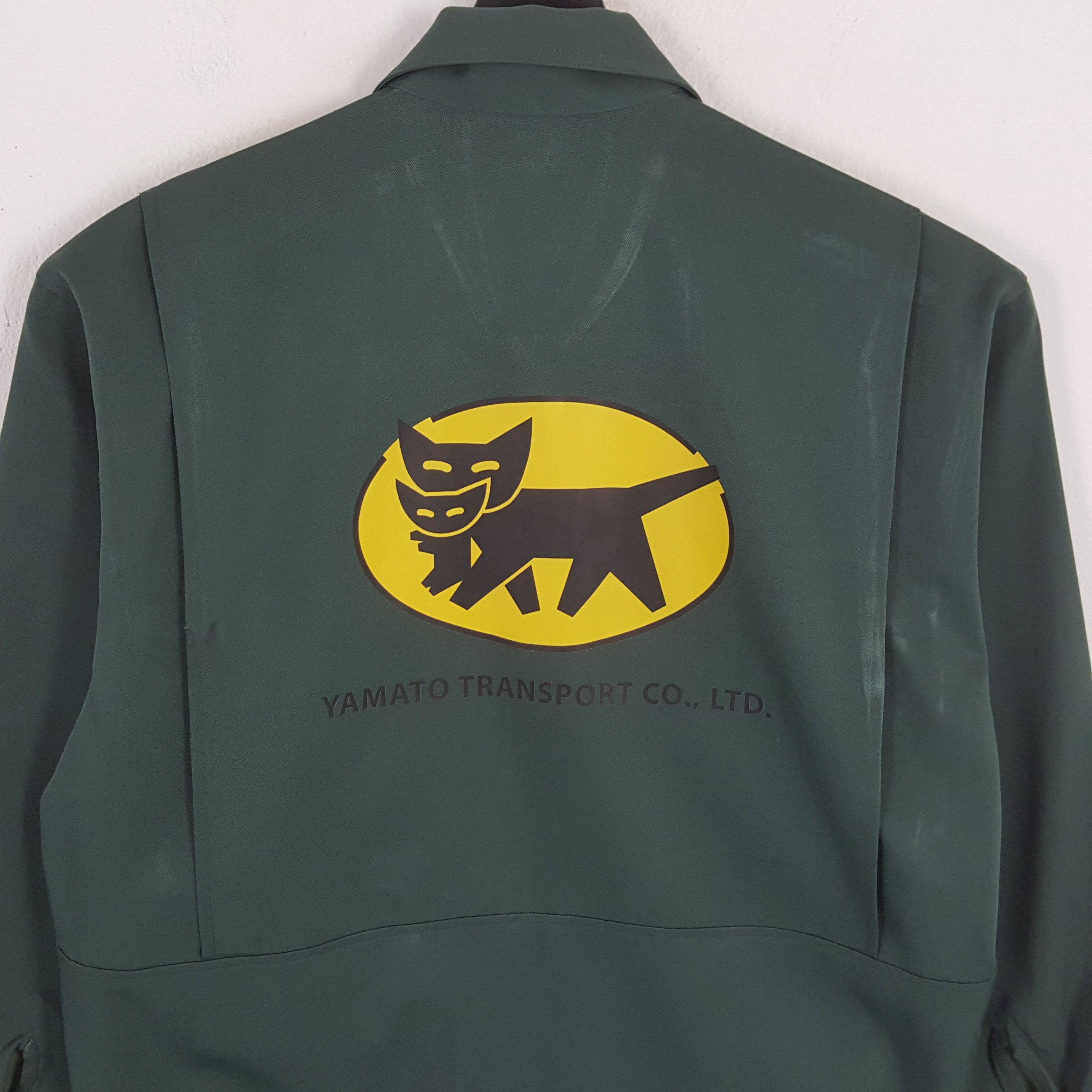 Japanese Brand × Vintage YAMATO TRANSPORT Japanese Workwear Style Custom Art Jacket Size US M / EU 48-50 / 2 - 2 Thumbnail