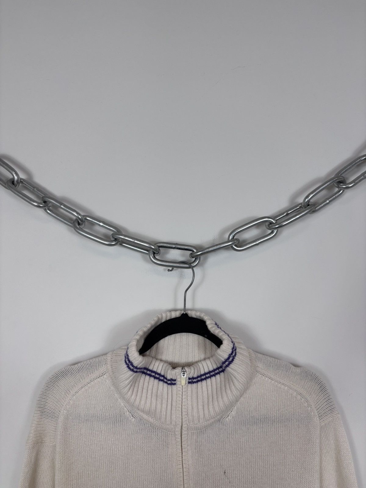 Nike Nike Roger Federer RF 2012 Wimbledon Q-Zip Cashmere Sweater Size US L / EU 52-54 / 3 - 6 Thumbnail