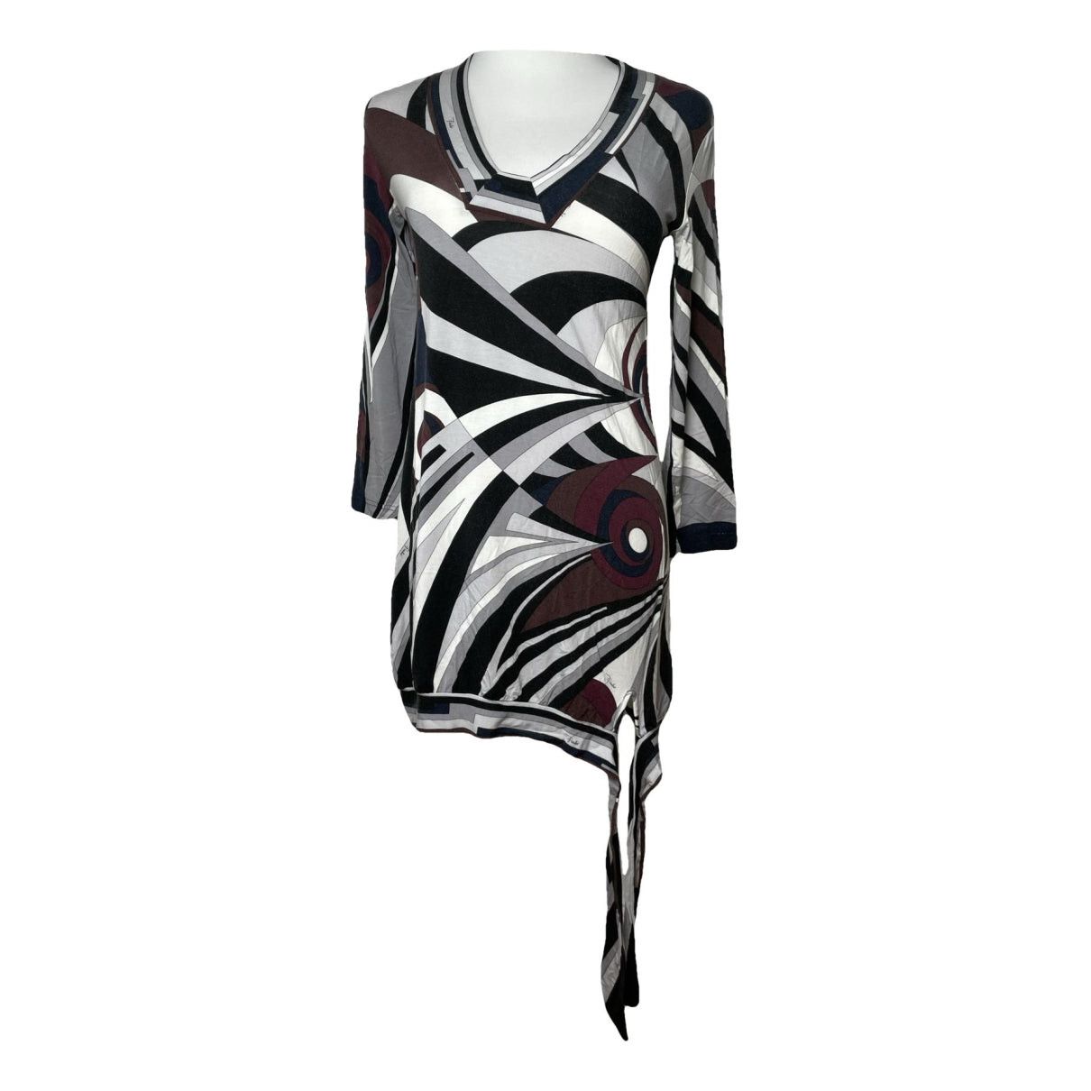 Emilio Pucci Black Cotton Dresse Size XS / US 0-2 / IT 36-38 - 1 Thumbnail