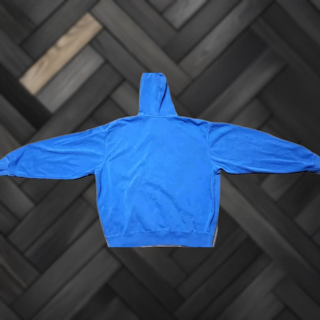 Nike TEAM NIKE Hoodie Sweatshirt Men L Large Blue Vintage Retro Pullover Hooded Sweatshirt 90s Sports Athleisure Designer College Outdoor Navy Blue Mens Size US L / EU 52-54 / 3 - 1 Thumbnail