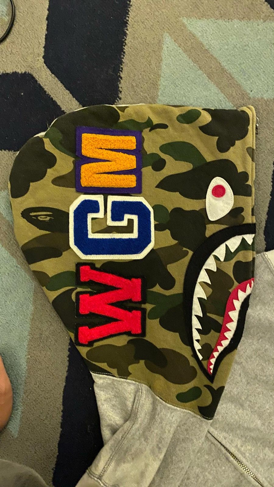 Bape Bape shark zipp hoddie Size US L / EU 52-54 / 3 - 2 Thumbnail