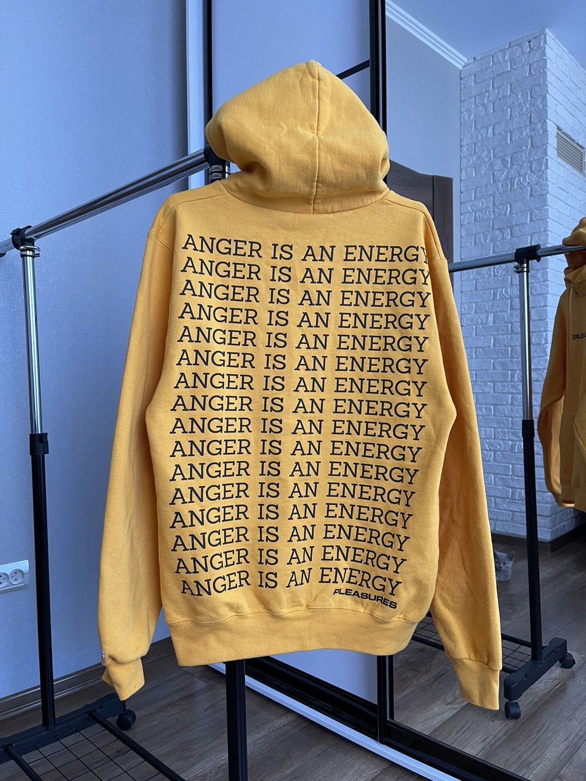 Champion × Pleasures Champion Pleasures Anger Is An Energy Hoodie Pullover Size US S / EU 44-46 / 1 - 3 Thumbnail