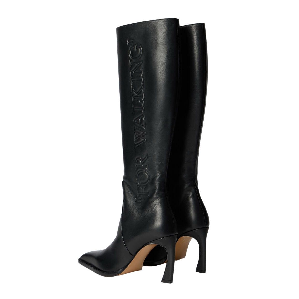 Off-White OFF-WHITE For Walking Loop Black Boots New & Authentic (Wome Size US 7 / IT 37 - 4 Thumbnail