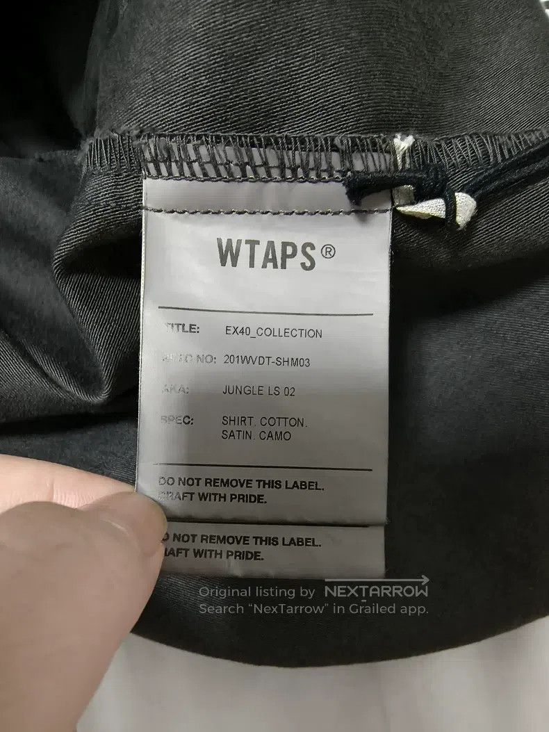 Wtaps Wtaps Dark camouflage four-pocket work shirt jacket Size US M / EU 48-50 / 2 - 3 Thumbnail