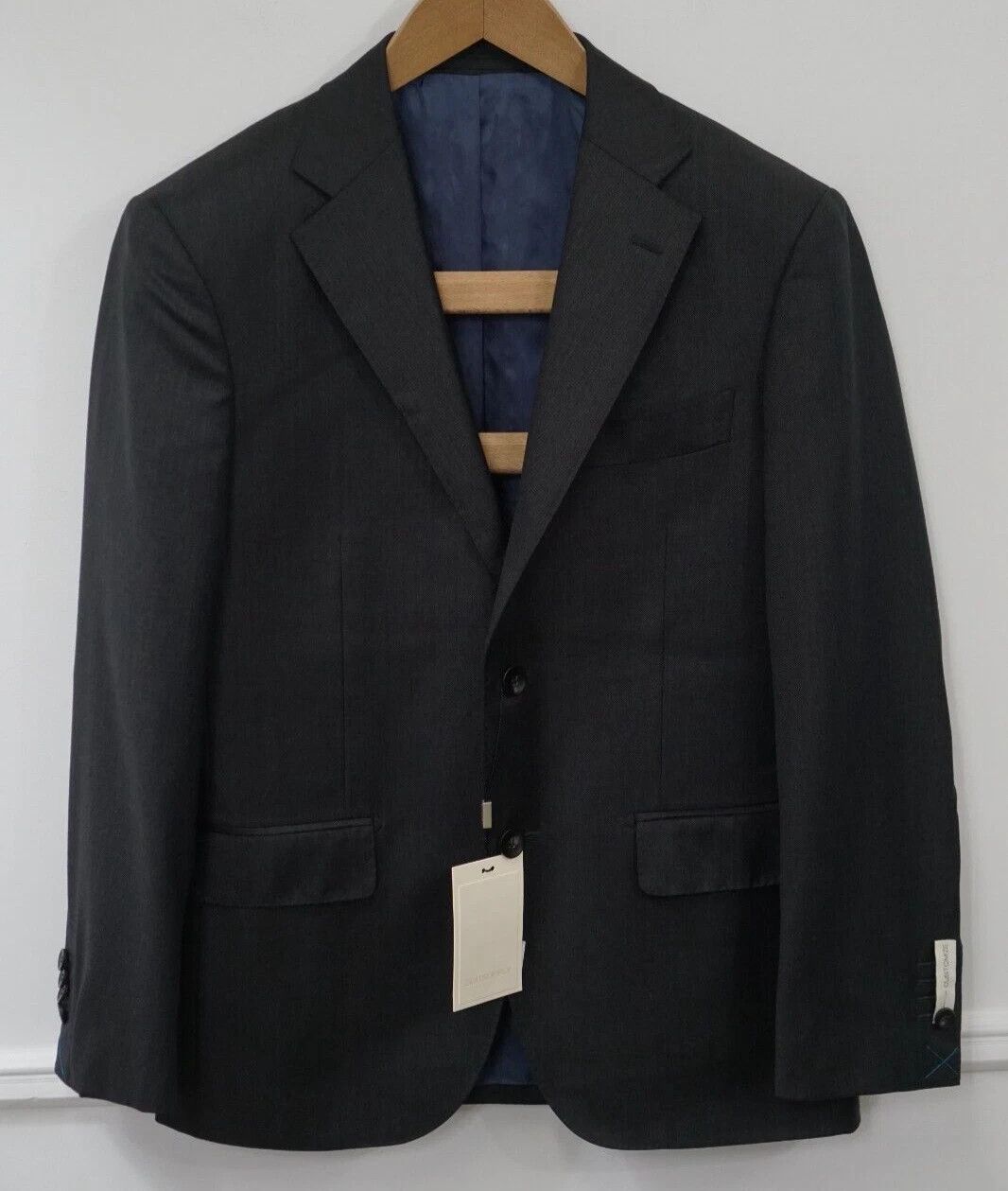 Suitsupply Men Suitsupply Blazer Napoli Grey Wool S110 Zignone UK/US36S Size 36S - 1 Thumbnail