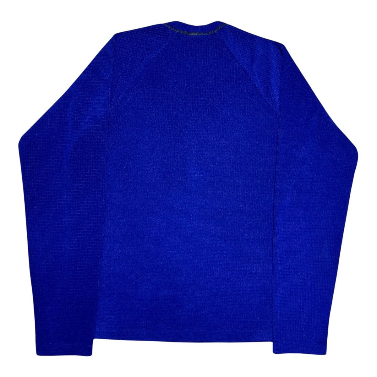 Melanzana Melanzana Micro Grid Dark Blue Polyester Pullover Crewneck Size M / US 6-8 / IT 42-44 - 3 Thumbnail