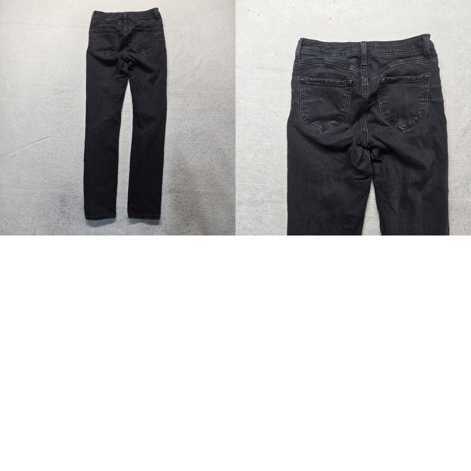 Forever 21 FOREVER 21 Jeans Skinny Mid Rise Black 24 Womens Pants Zip 5-Pocket Denim Cotton Blend Medium Wash Vintage No Inseam 28 Womens Size 42" / US 20 - 8 Thumbnail