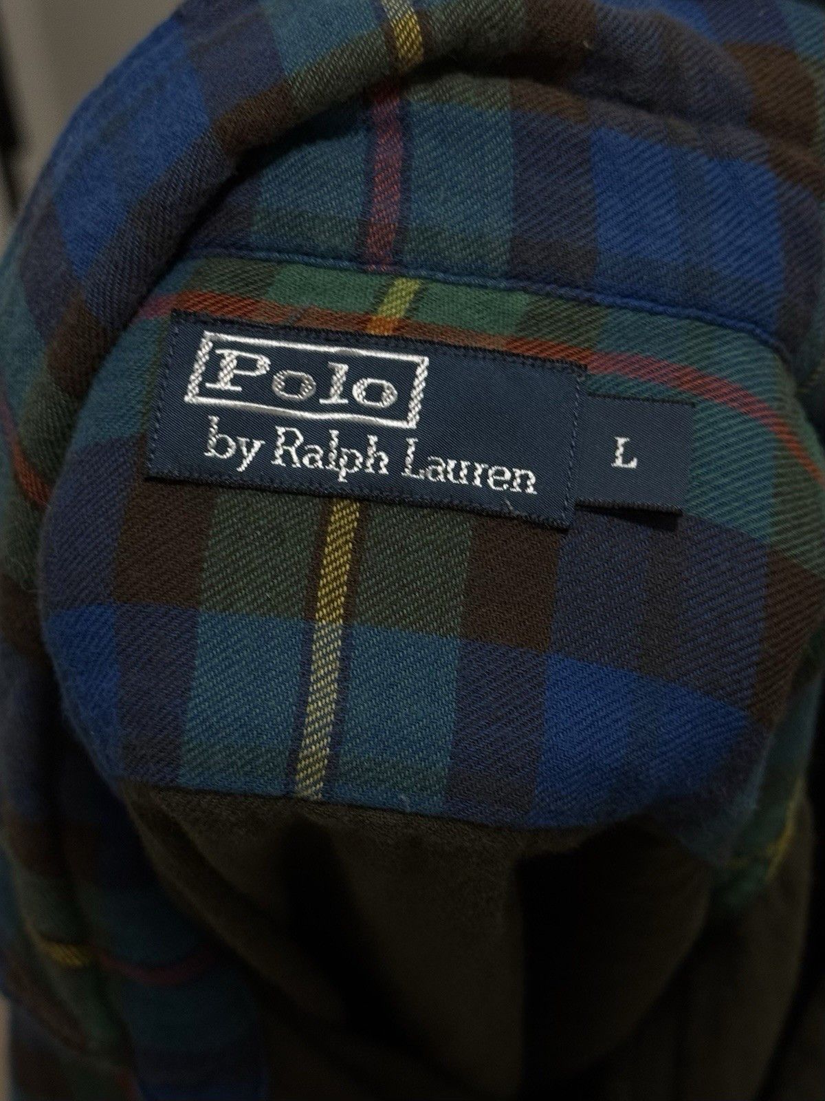 Polo Ralph Lauren DDP Polo Ralph Lauren Mens Shirt Flannel Plaid Warm Cozy Size US L / EU 52-54 / 3 - 10 Thumbnail