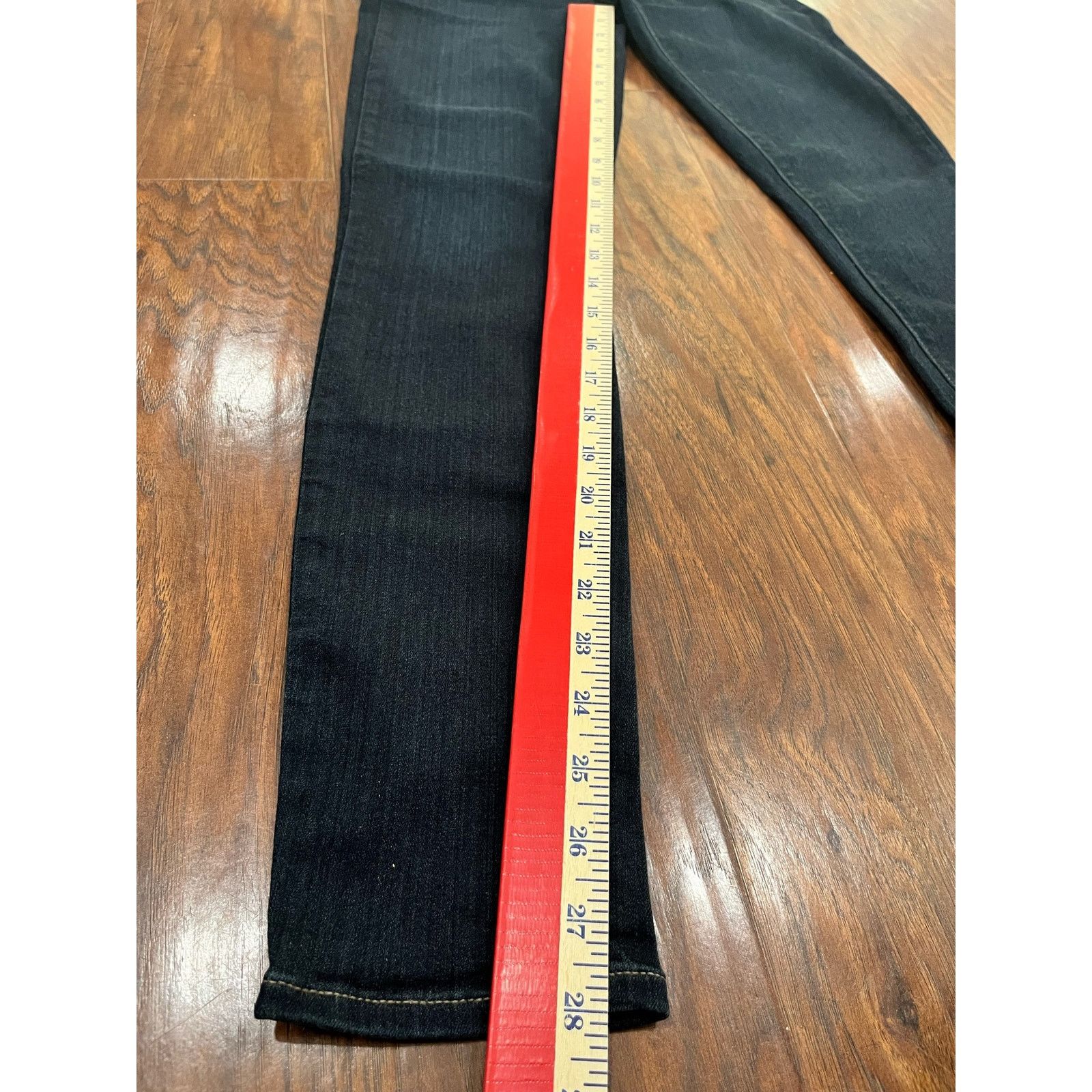 Paige Paige Jeans Hoxton Ultra Skinny High Rise Dark Wash Jeans 26 Size 26" / US 2 / IT 38 - 8 Thumbnail
