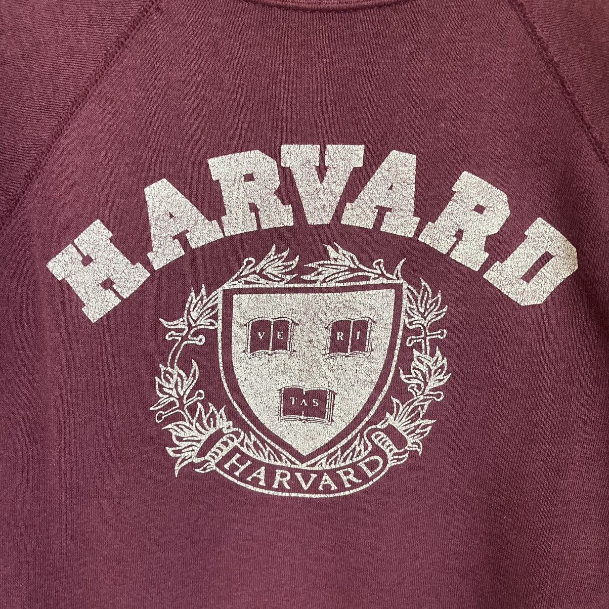 Vintage Vintage 80s University Of Harvard Crewneck Sweatshirt Size US M / EU 48-50 / 2 - 5 Thumbnail