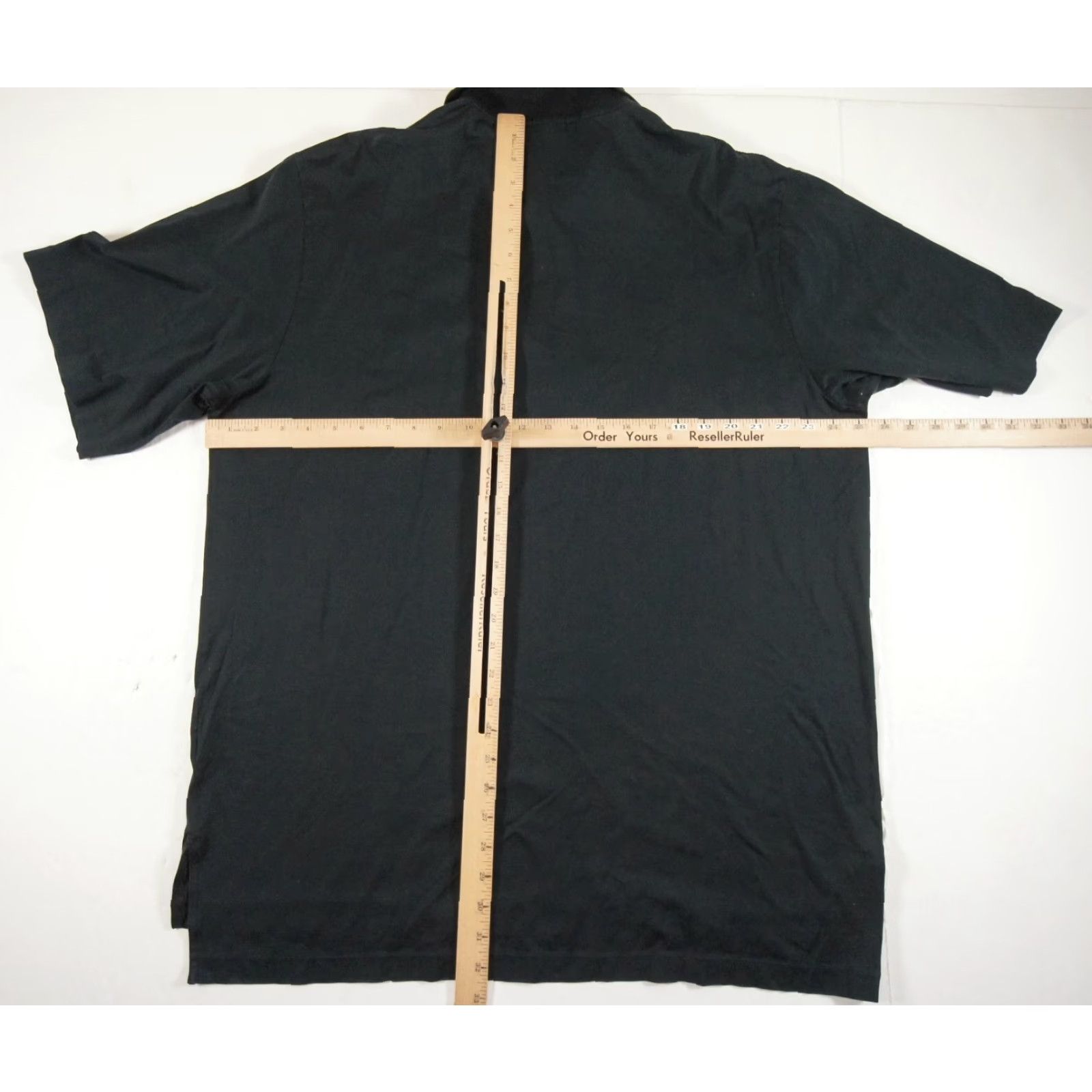 Ralph Lauren VINTAGE Polo Golf Ralph Lauren Shirt Mens XL Black Short Sleeve Crest Logo Pima Cotton Polo Men's XL Black Crest Logo 90s/Preppy Size US XL / EU 56 / 4 - 7 Thumbnail