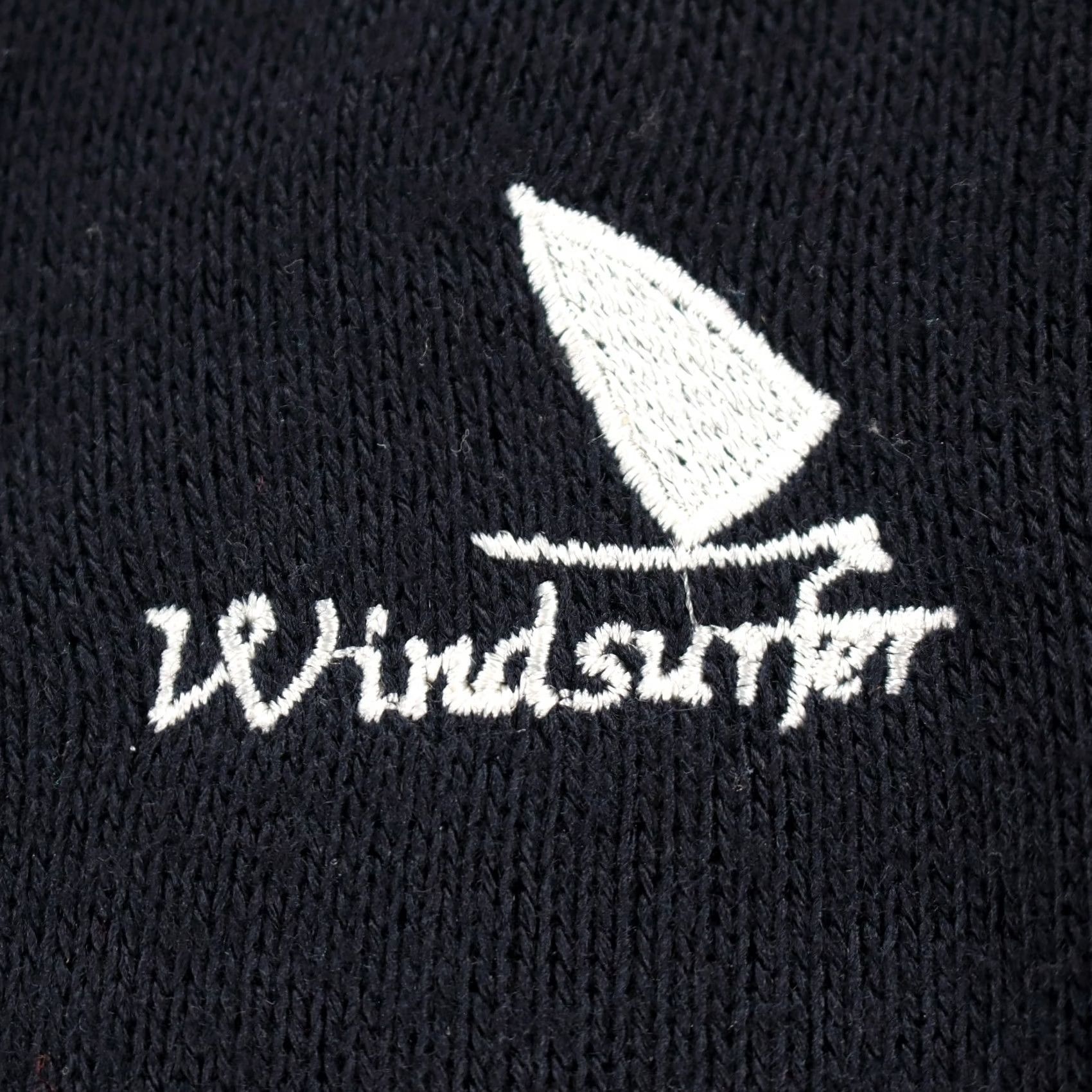 Champion VINTAGE Champion blue bar v-neck Sweater Men MEDIUM Rayon Acrylic Embroidered windsurfer Size US M / EU 48-50 / 2 - 3 Thumbnail