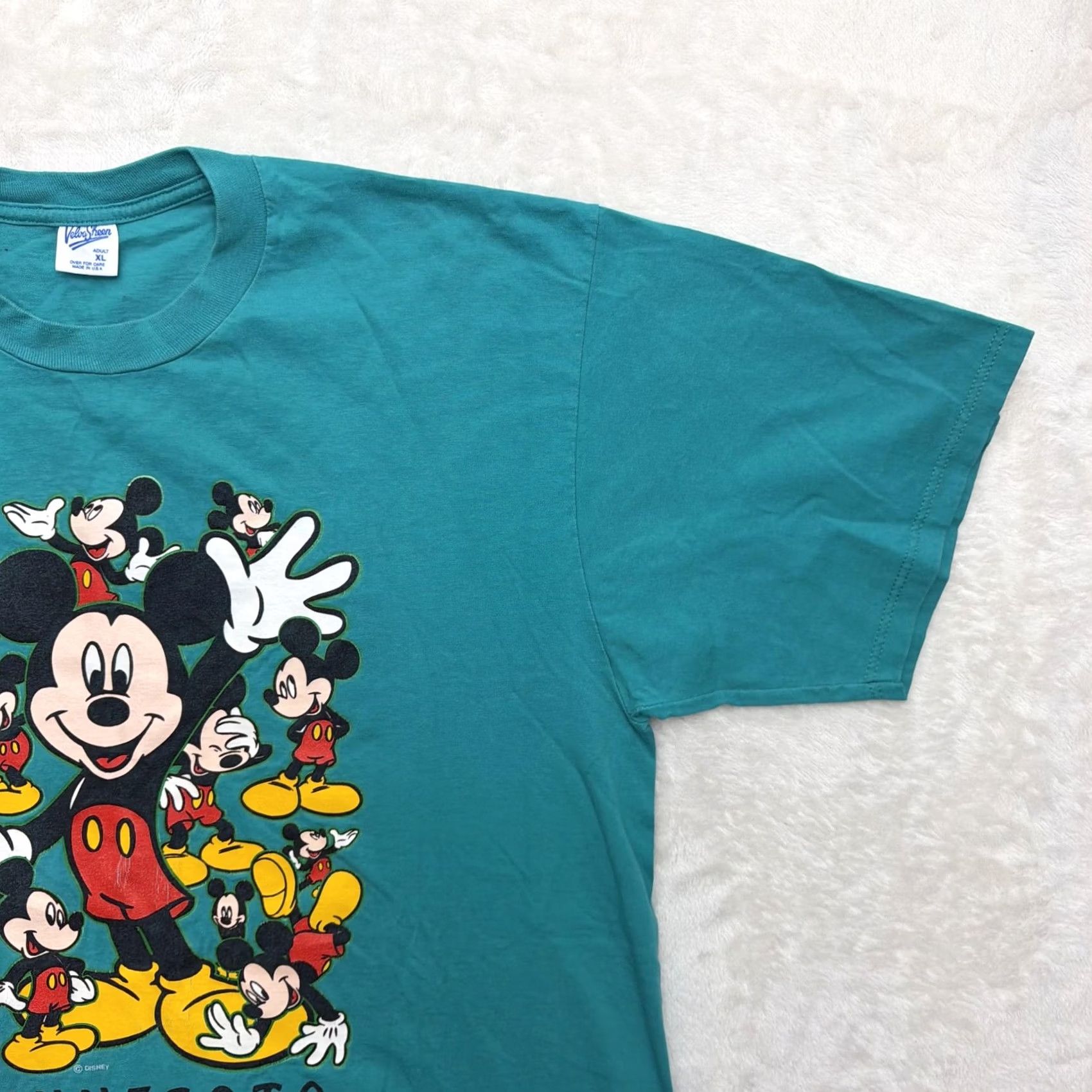 Velva Sheen VINTAGE Velva Sheen Mickey Mouse Minnesota Shirt Mens XL Green Disney Tee Size US XL / EU 56 / 4 - 5 Thumbnail