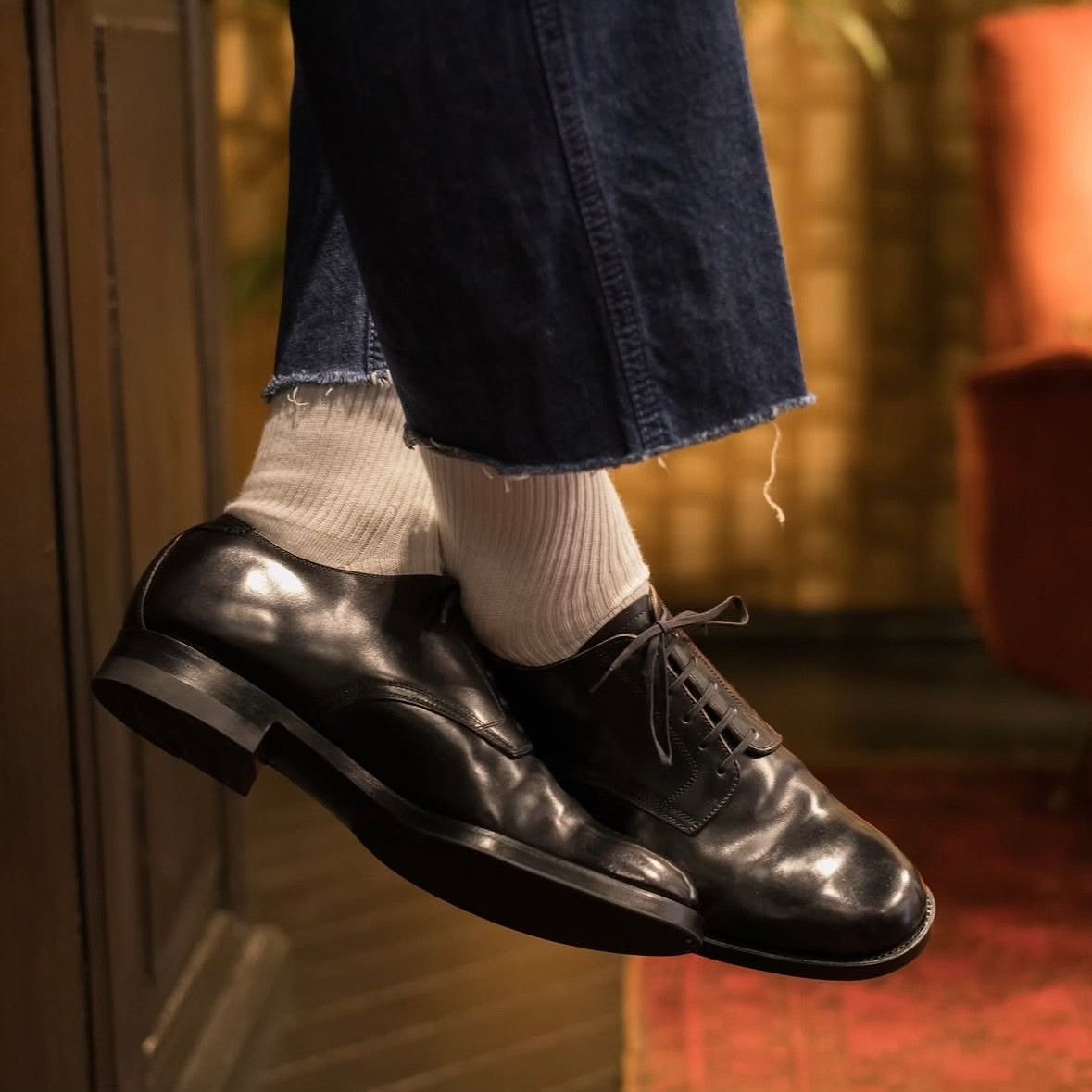 Clinch Boots CLINCH Service Shoes Horsebutt Black Size US 7.5 / EU 40-41 - 1 Thumbnail