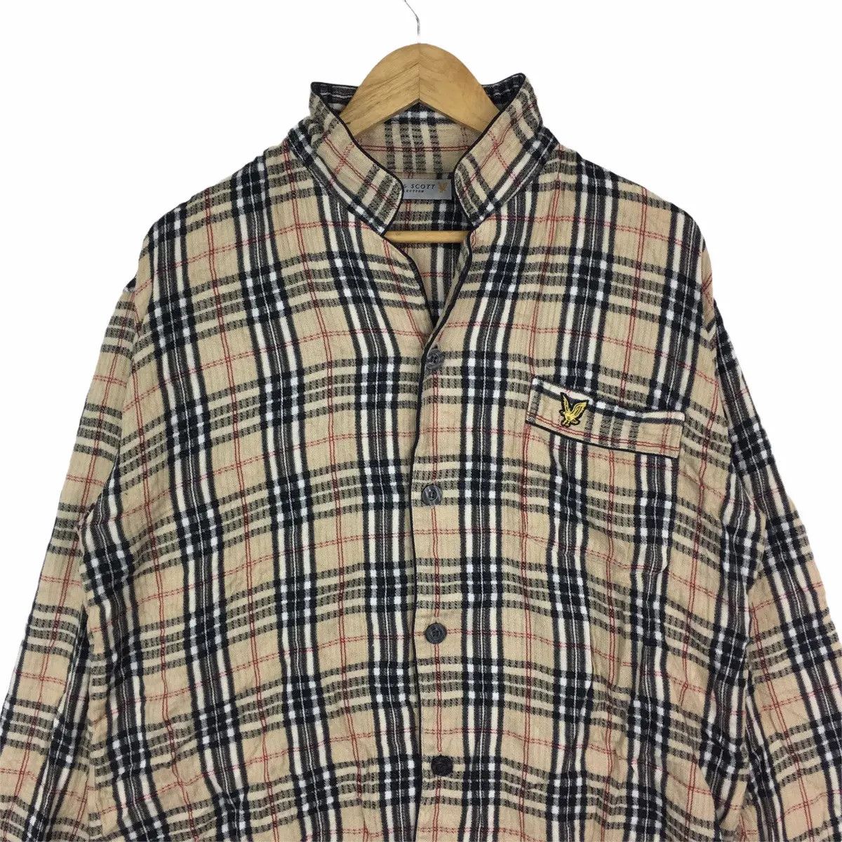 Lyle & Scott Vintage LYLE & SCOTT COLLECTION Nova Checks Casual Tee Shirt Size US XL / EU 56 / 4 - 2 Thumbnail