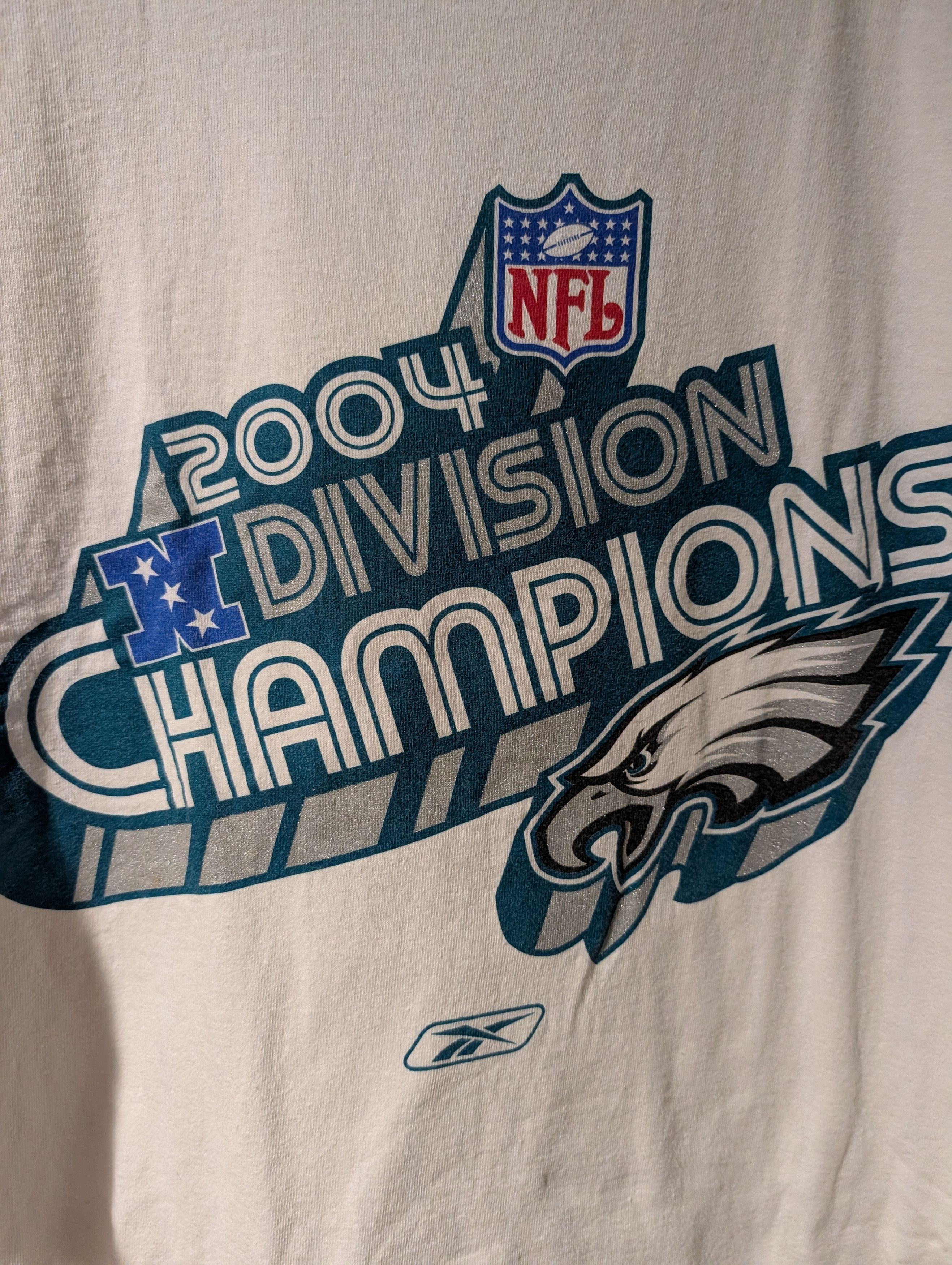 NFL Vintage 2004 Philadelphia Eagles NFL Football T-Shirt Size US XL / EU 56 / 4 - 2 Thumbnail