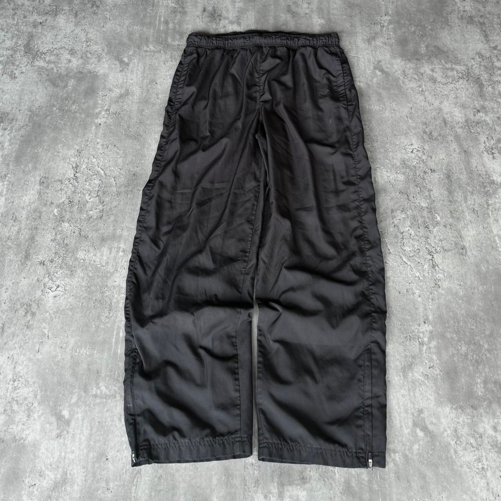 Japanese Brand × Starter × Vintage Vintage Y2K Black Starter Baggy Grunge Opium Sweatpants Size US 33 - 1 Thumbnail