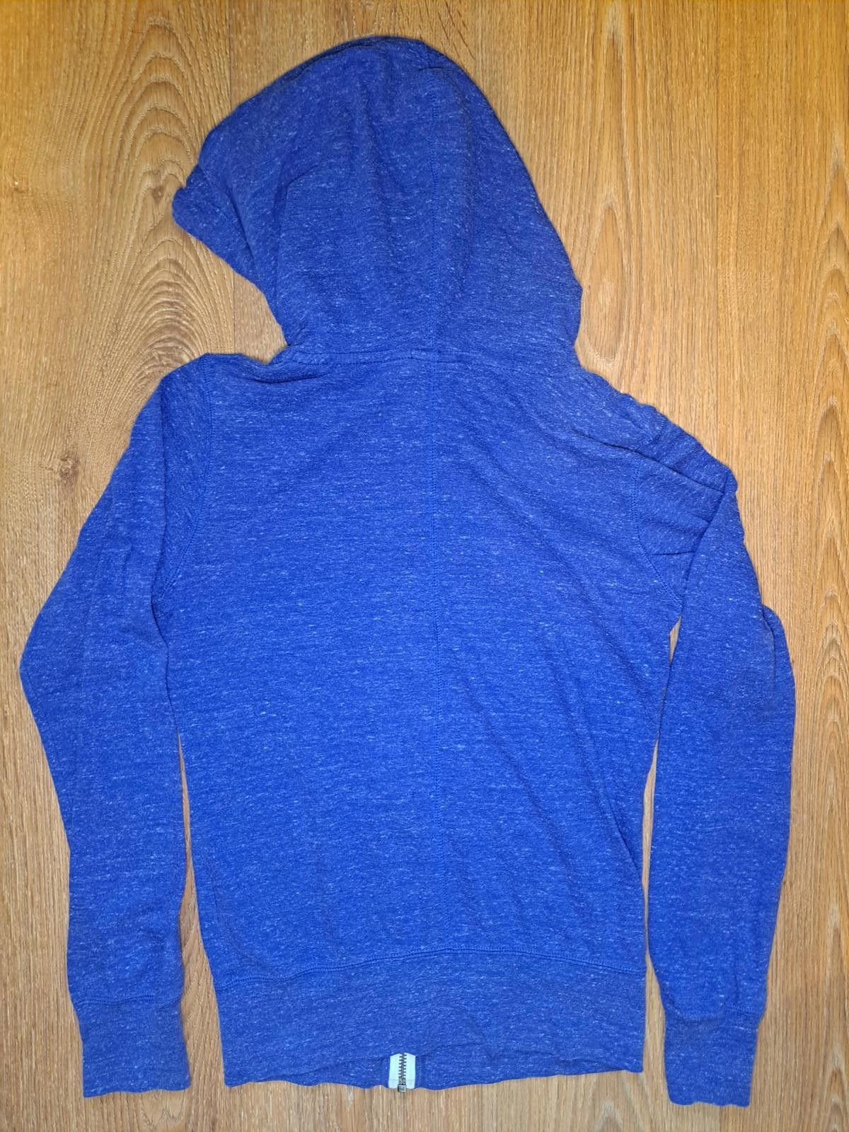 Nike VINTAGE Nike Jacket Womens Small Blue Organic Cotton Hoodie Size S / US 4 / IT 40 - 8 Thumbnail