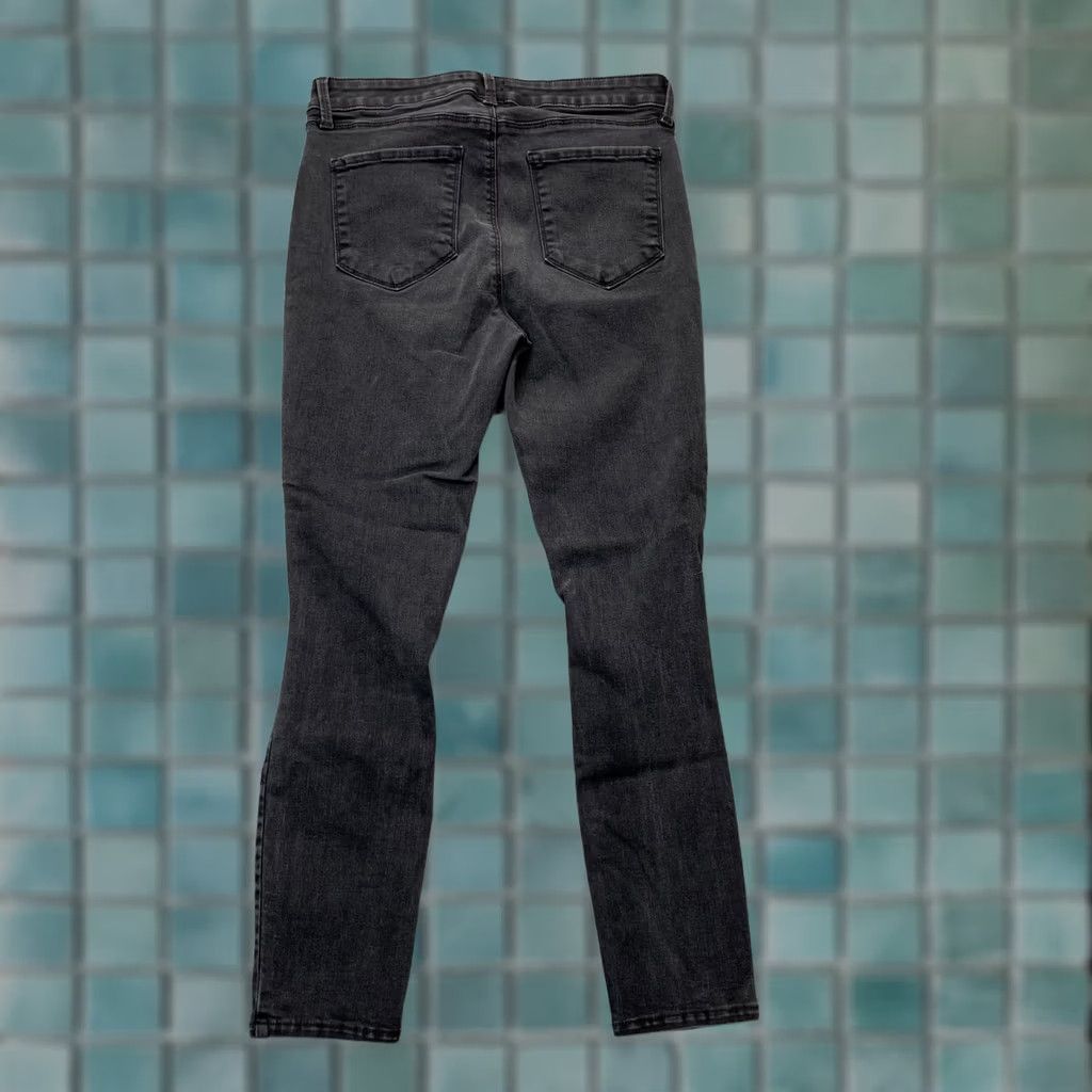L'AGENCE VINTAGE L'AGENCE Jeans Womens 29 Black Skinny High Rise Cotton USA Made City Preppy Mens Womens Size 28" / US 6 / IT 42 - 1 Thumbnail