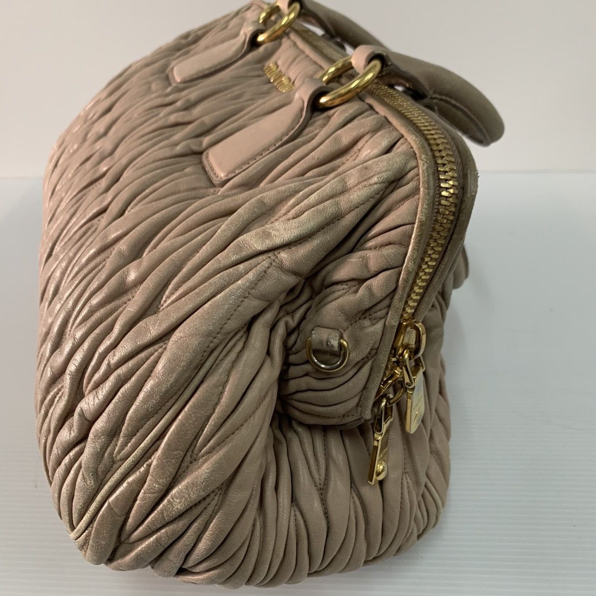 Miu Miu Miu Miu Matelasse Leather Handbag Size ONE SIZE - 5 Thumbnail