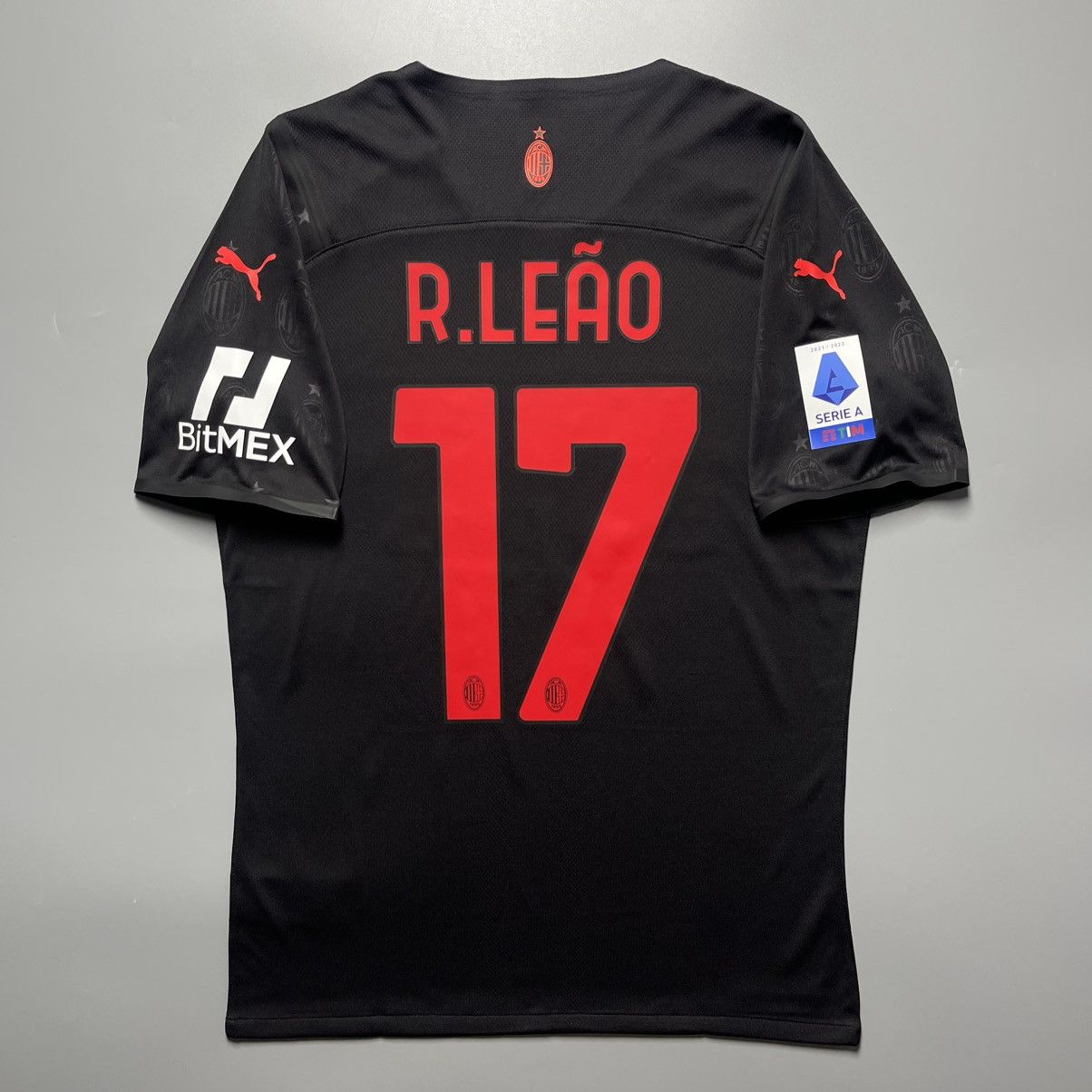 Puma AC MILAN PUMA 2021/2022 SOCCER THIRD JERSEY #17 RAFAEL LEAO Size US L / EU 52-54 / 3 - 1 Thumbnail