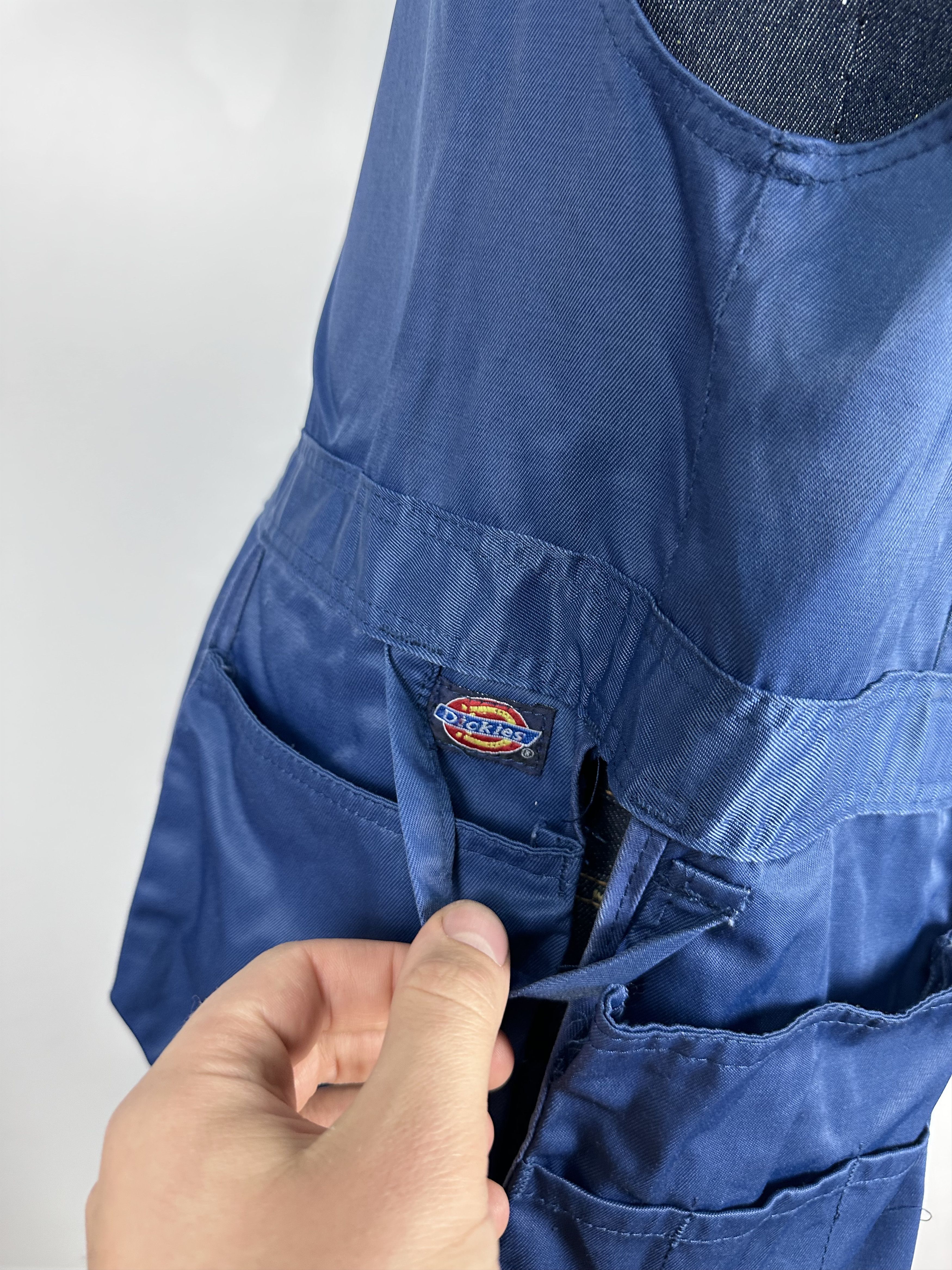 Dickies × Vintage Dickies Grafters Work Cargo Vest Vintage Blue Mens Size M Size US M / EU 48-50 / 2 - 7 Thumbnail