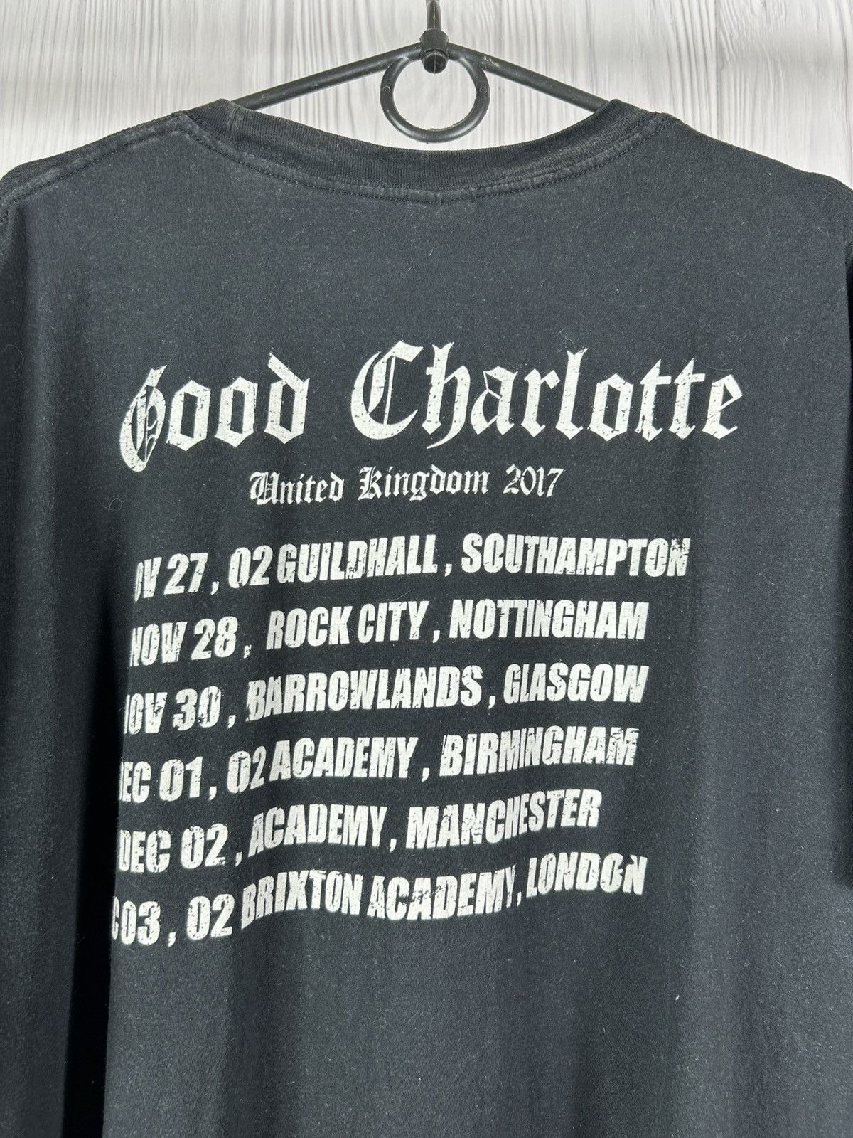 Band Tees Vintage Band Good Charlotte UK Tour T-Shirt Size 2XL Size US XXL / EU 58 / 5 - 12 Thumbnail